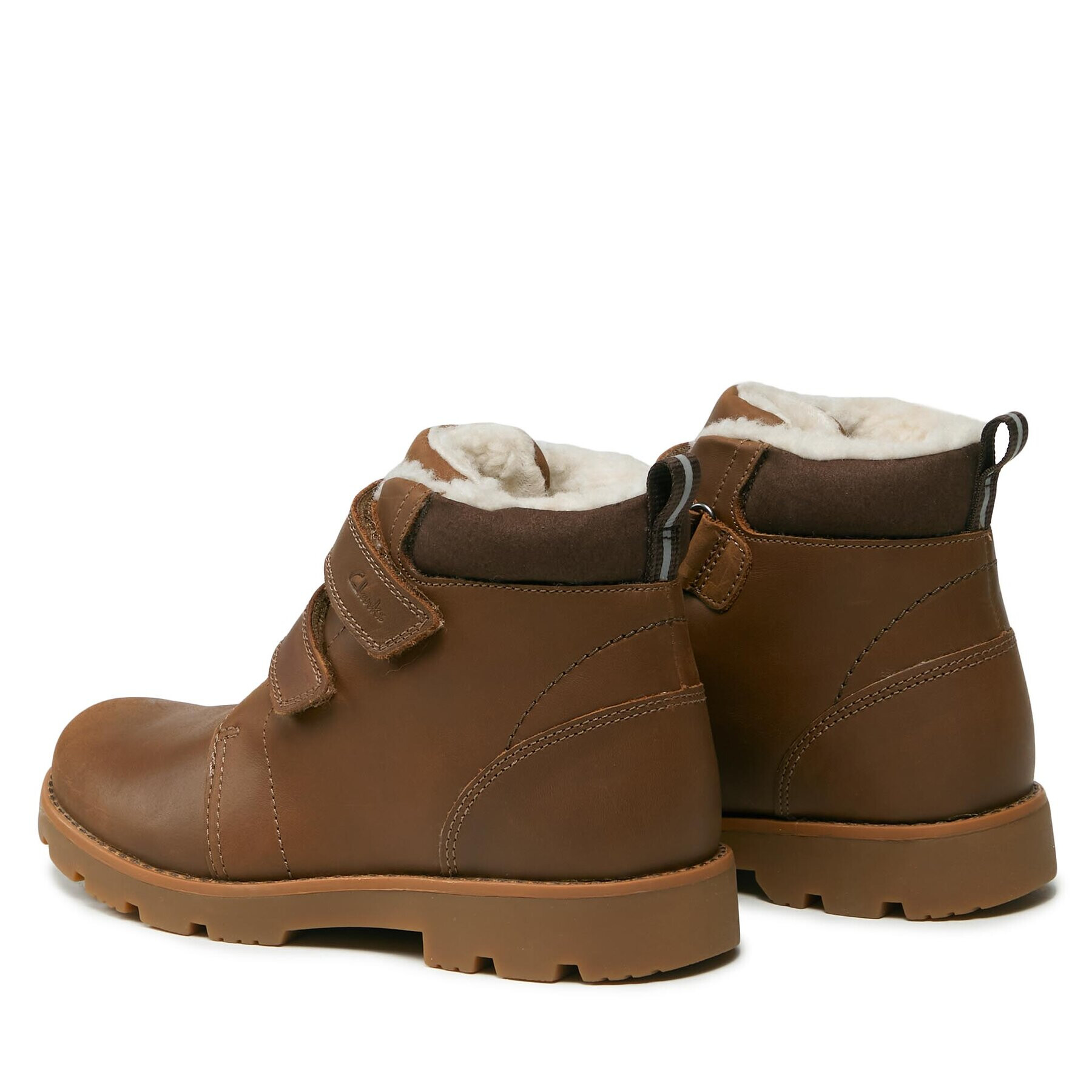 Clarks Čižmy Heath Snug 261673347 Hnedá - Pepit.sk