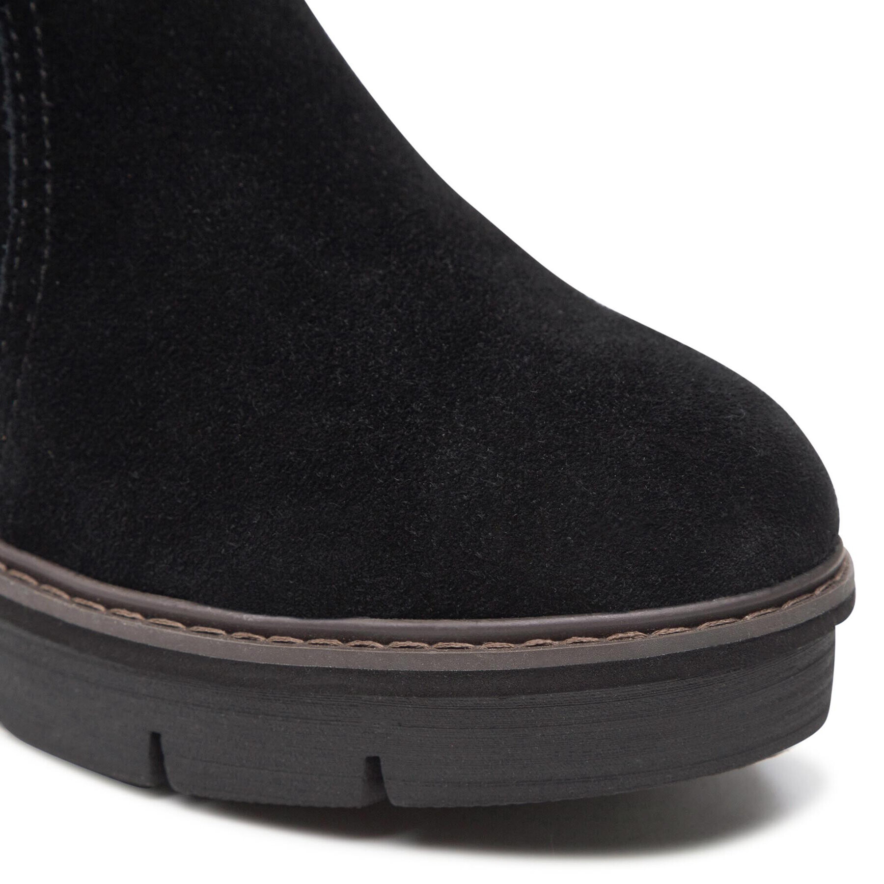 Clarks Členková obuv Airabell Zip 261633104 Čierna - Pepit.sk