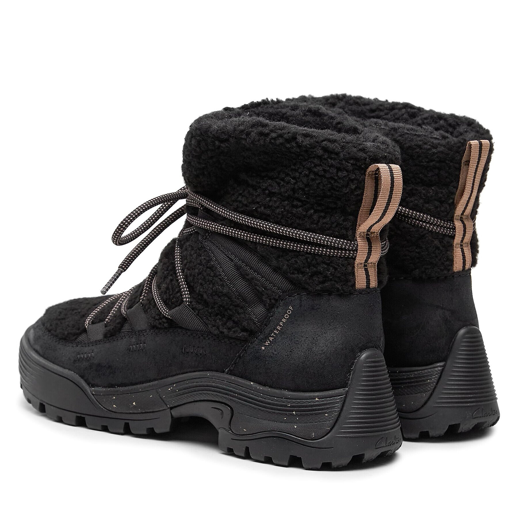 Clarks Členková obuv Althike Up Wp 261734064 Čierna - Pepit.sk