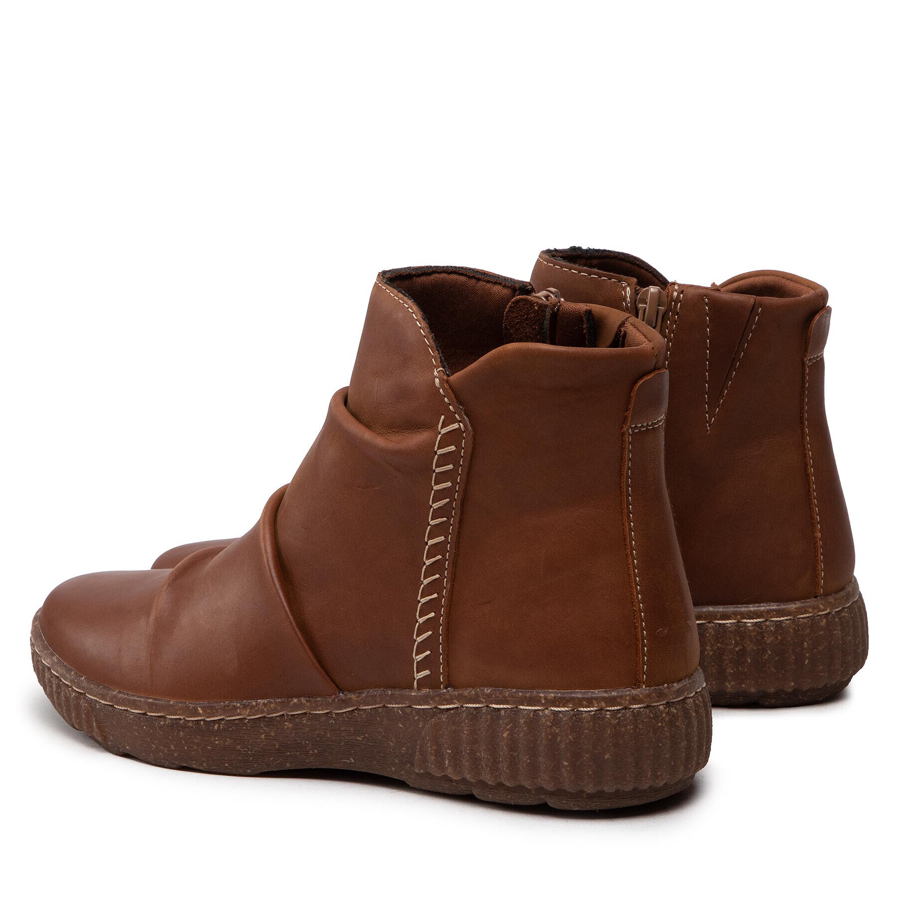 Clarks Členková obuv Caroline Rae 261684524 Hnedá - Pepit.sk