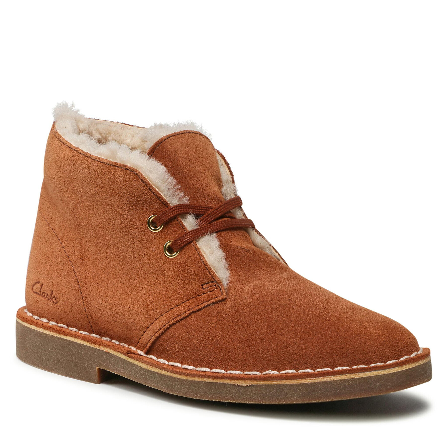 Clarks Členková obuv Desert Boot 2 261556694 Hnedá - Pepit.sk