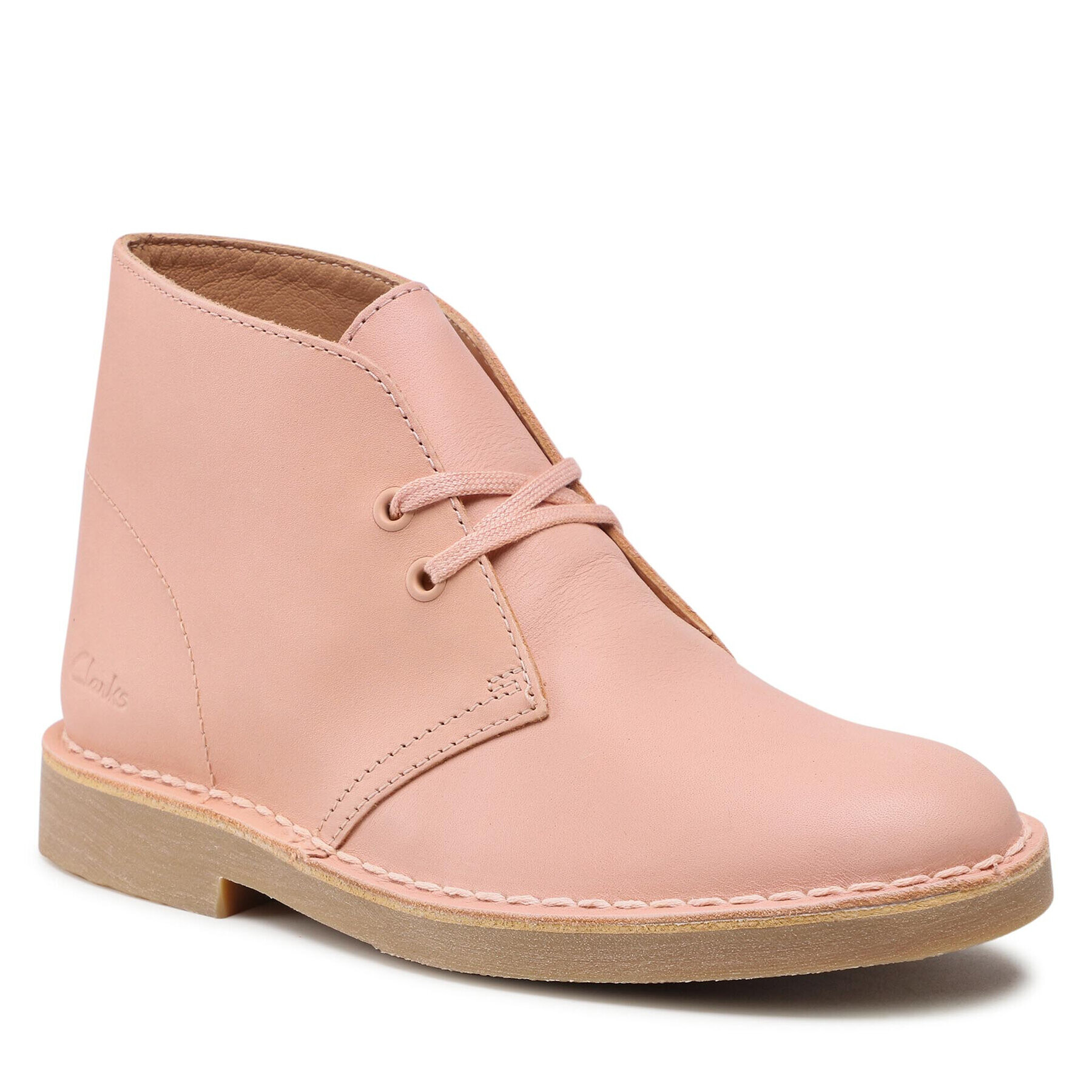 Clarks Členková obuv Desert Boot 2 261563764 Ružová - Pepit.sk