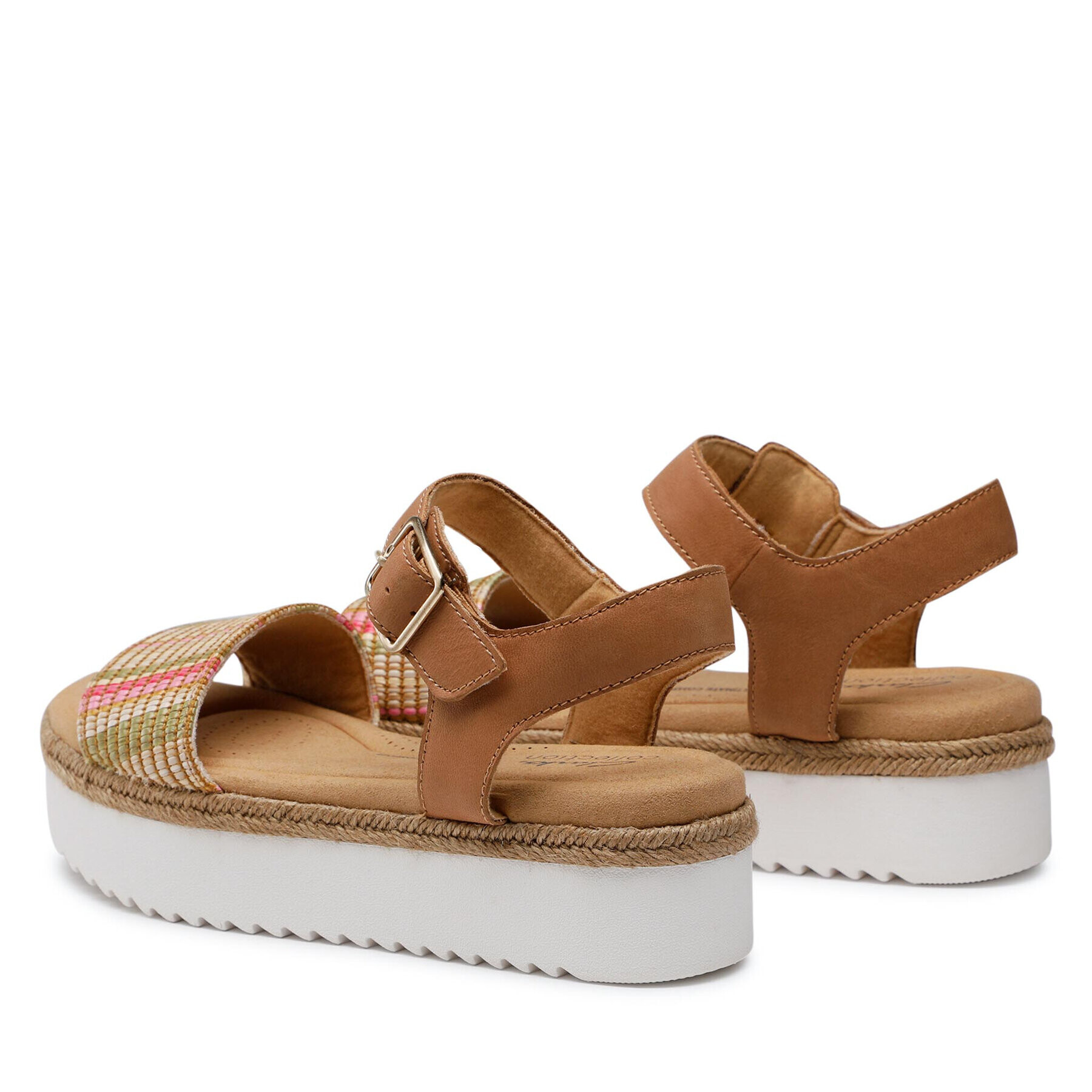 Clarks Espadrilky Lana Shore 26164475 Hnedá - Pepit.sk