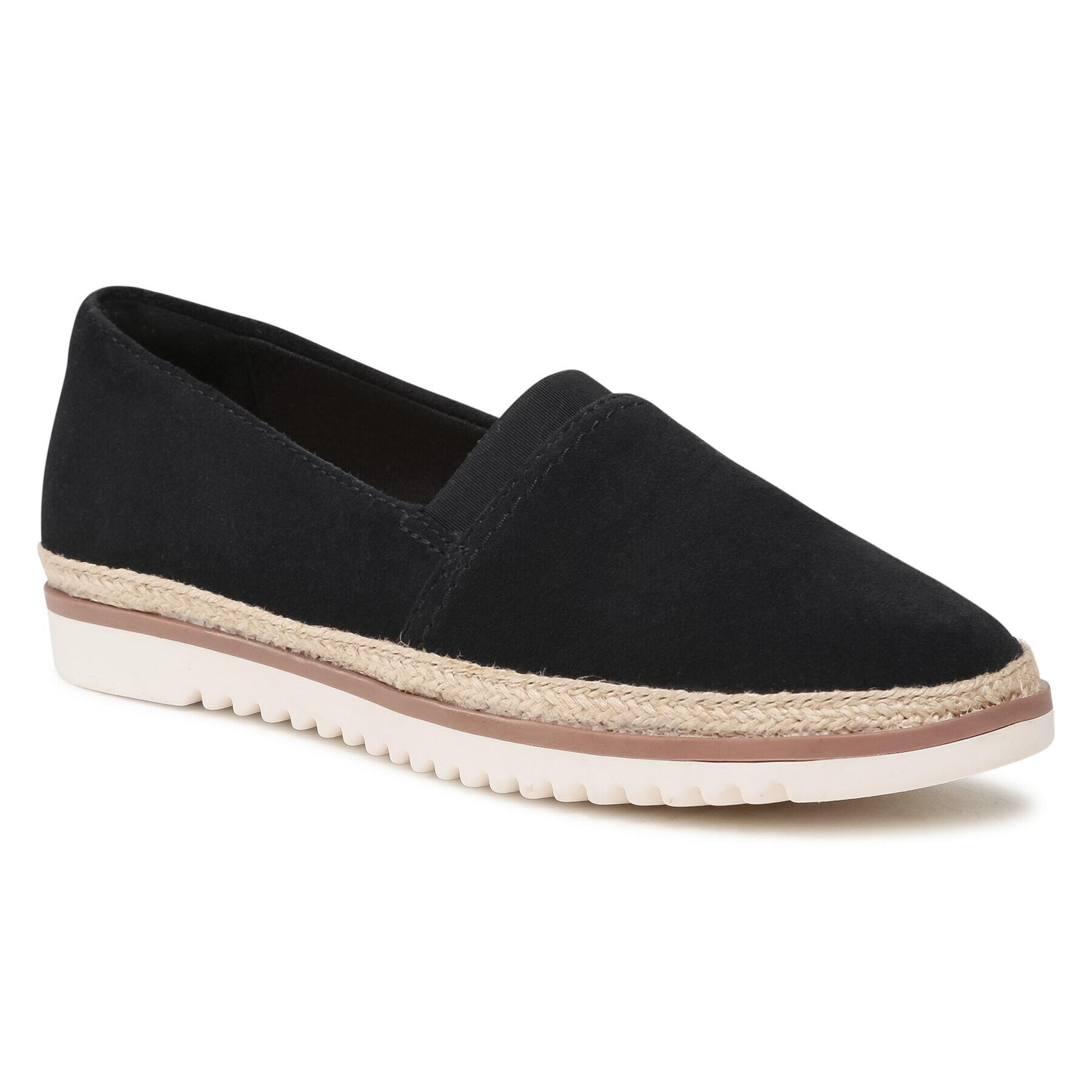 Clarks Espadrilky Serena Paige 261593564 Čierna - Pepit.sk