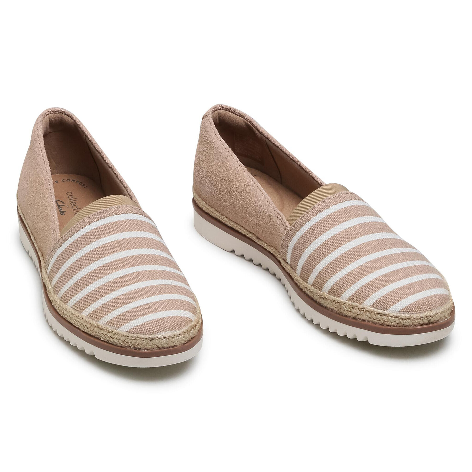 Clarks Espadrilky Serena Paige 261593604 Béžová - Pepit.sk