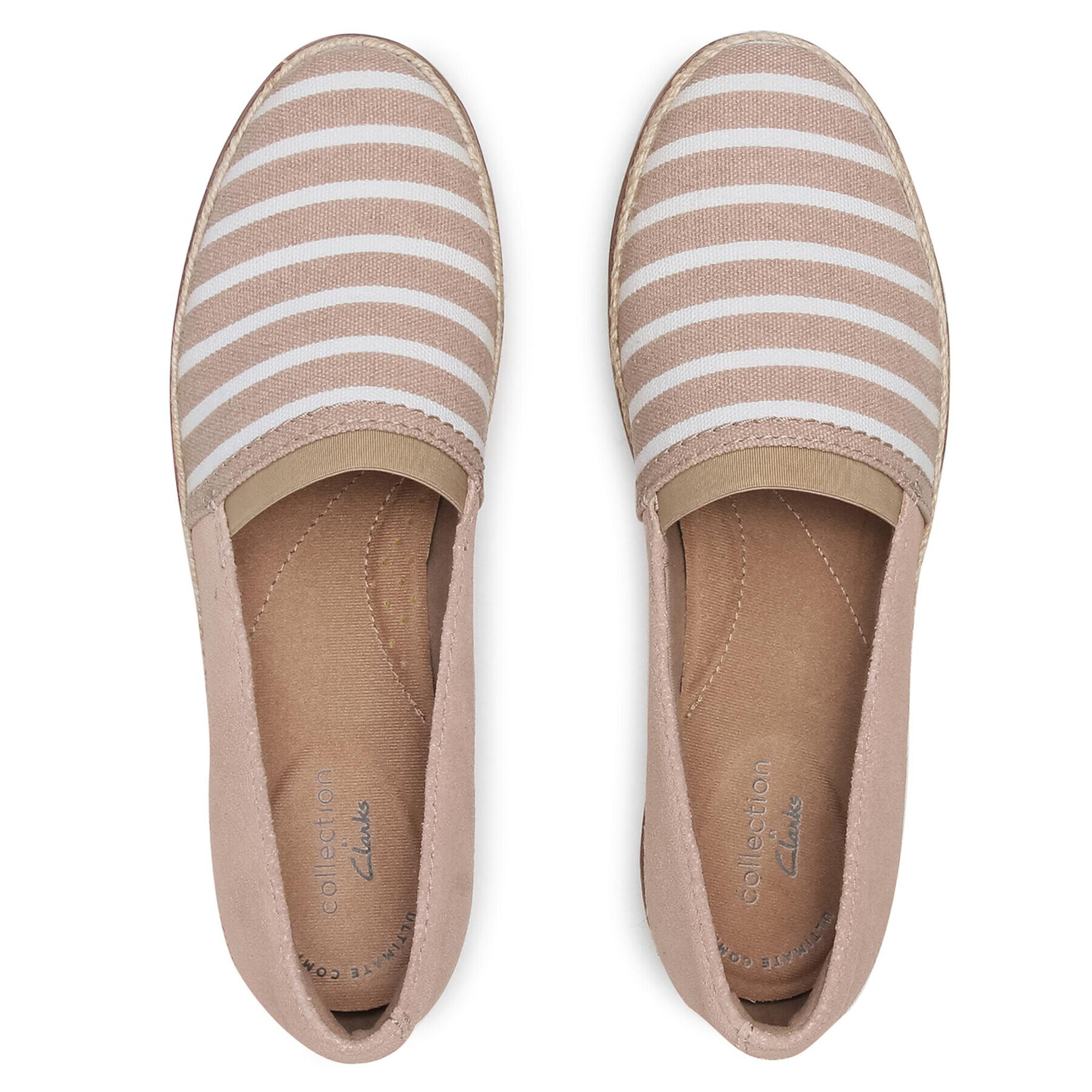 Clarks Espadrilky Serena Paige 261593604 Béžová - Pepit.sk