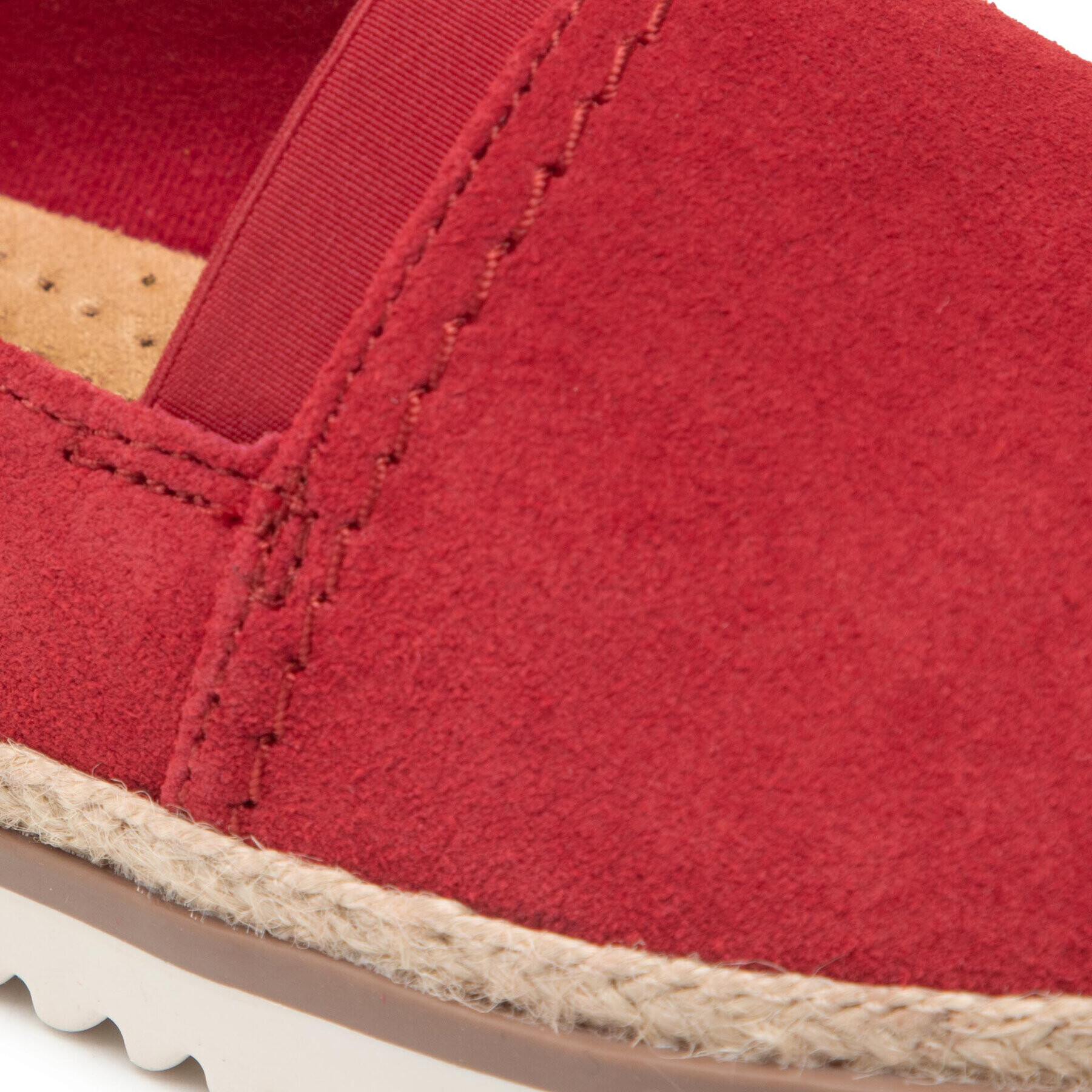 Clarks Espadrilky Serena Paige 261654744 Červená - Pepit.sk