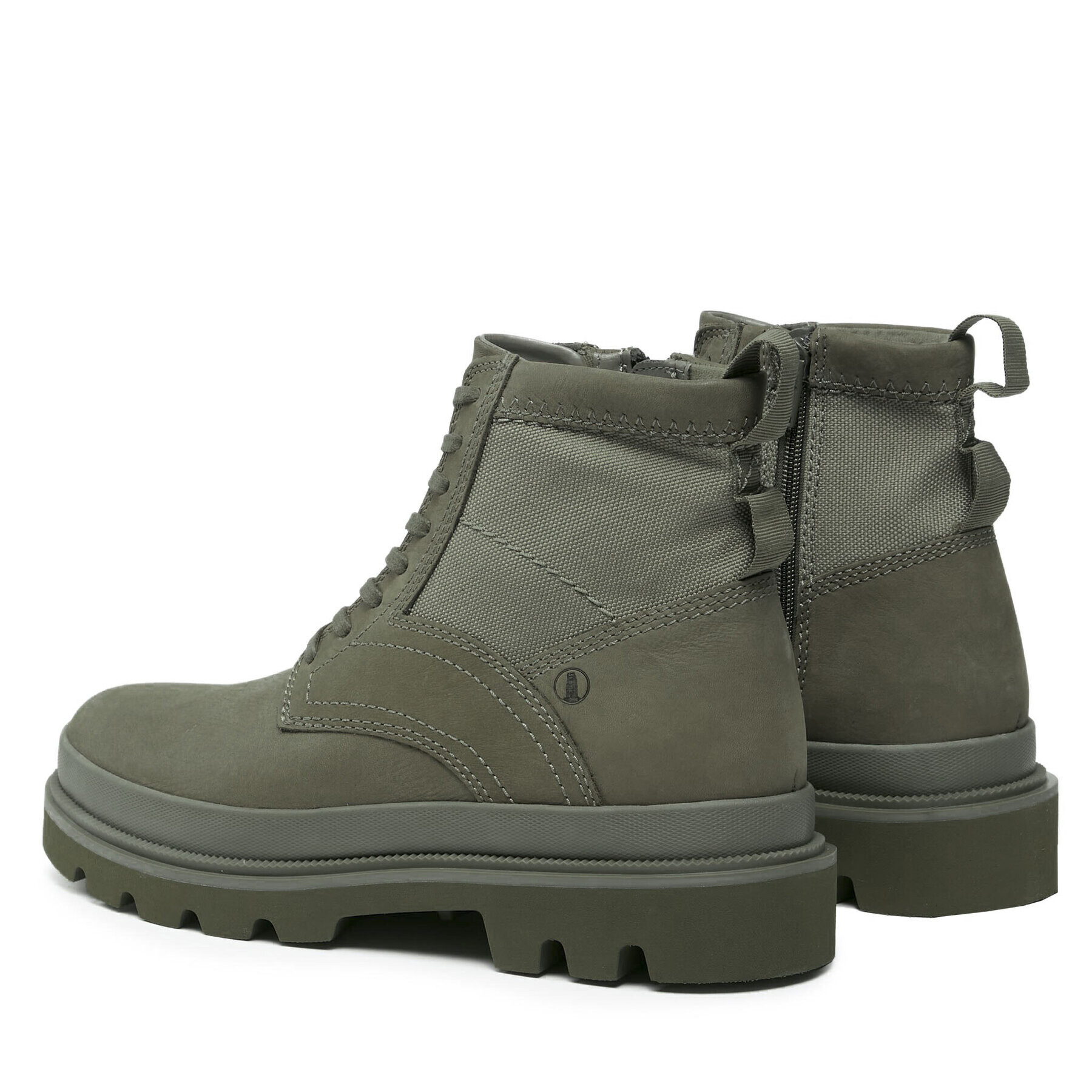 Clarks Outdoorová obuv Badell Hi 261734247 Kaki - Pepit.sk