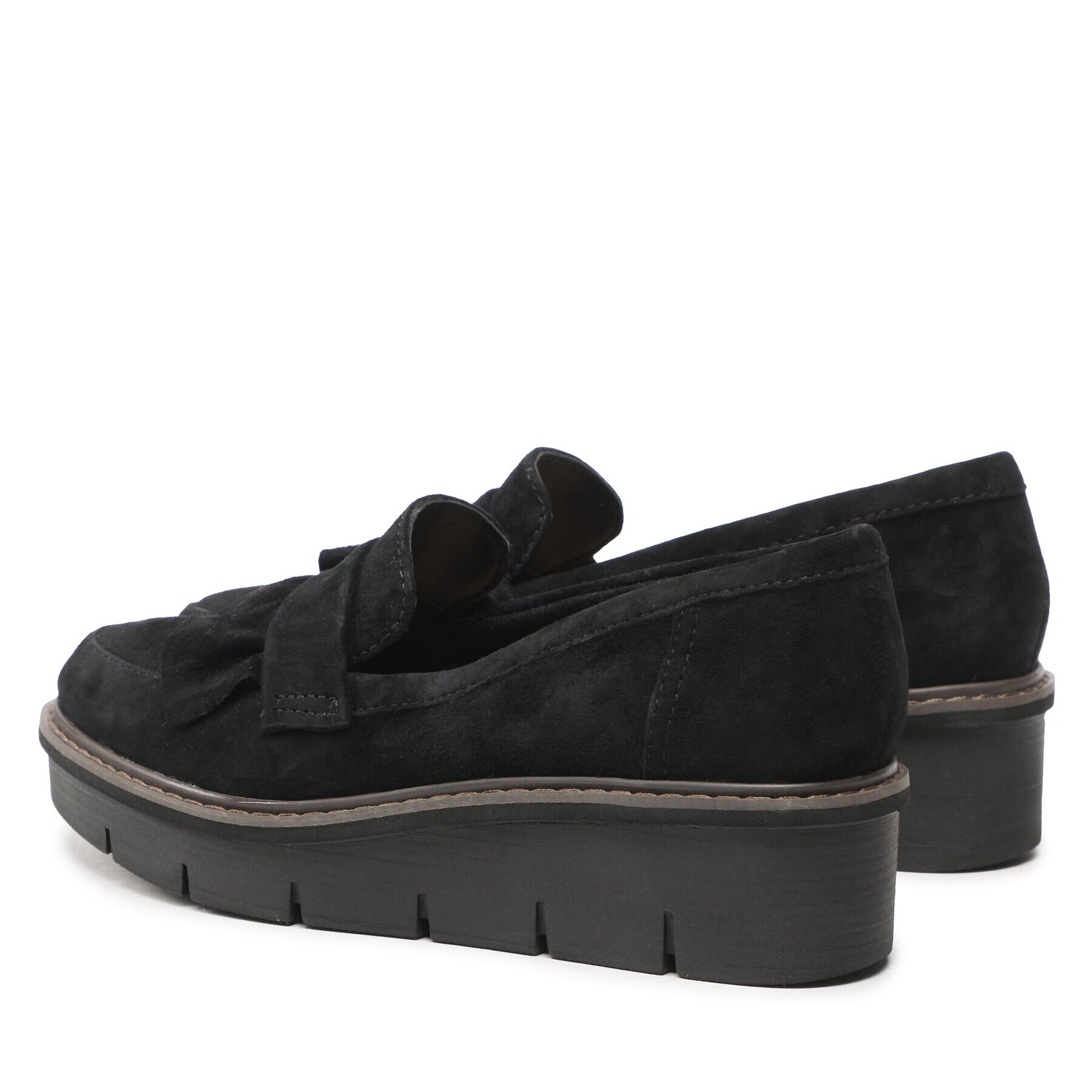 Clarks Poltopánky Airabell Slip 261633284 Čierna - Pepit.sk