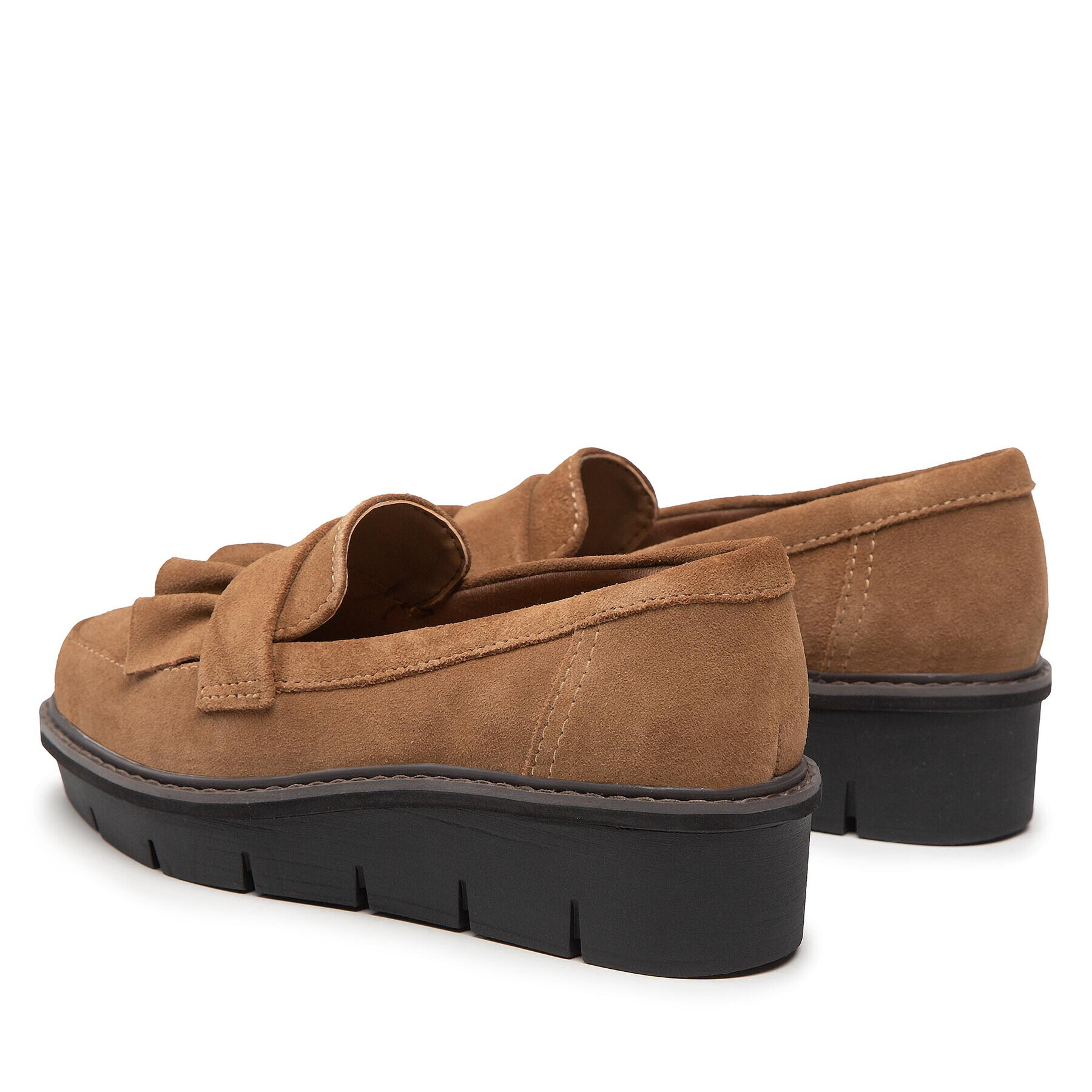 Clarks Poltopánky Airabell Slip 261638284 Hnedá - Pepit.sk