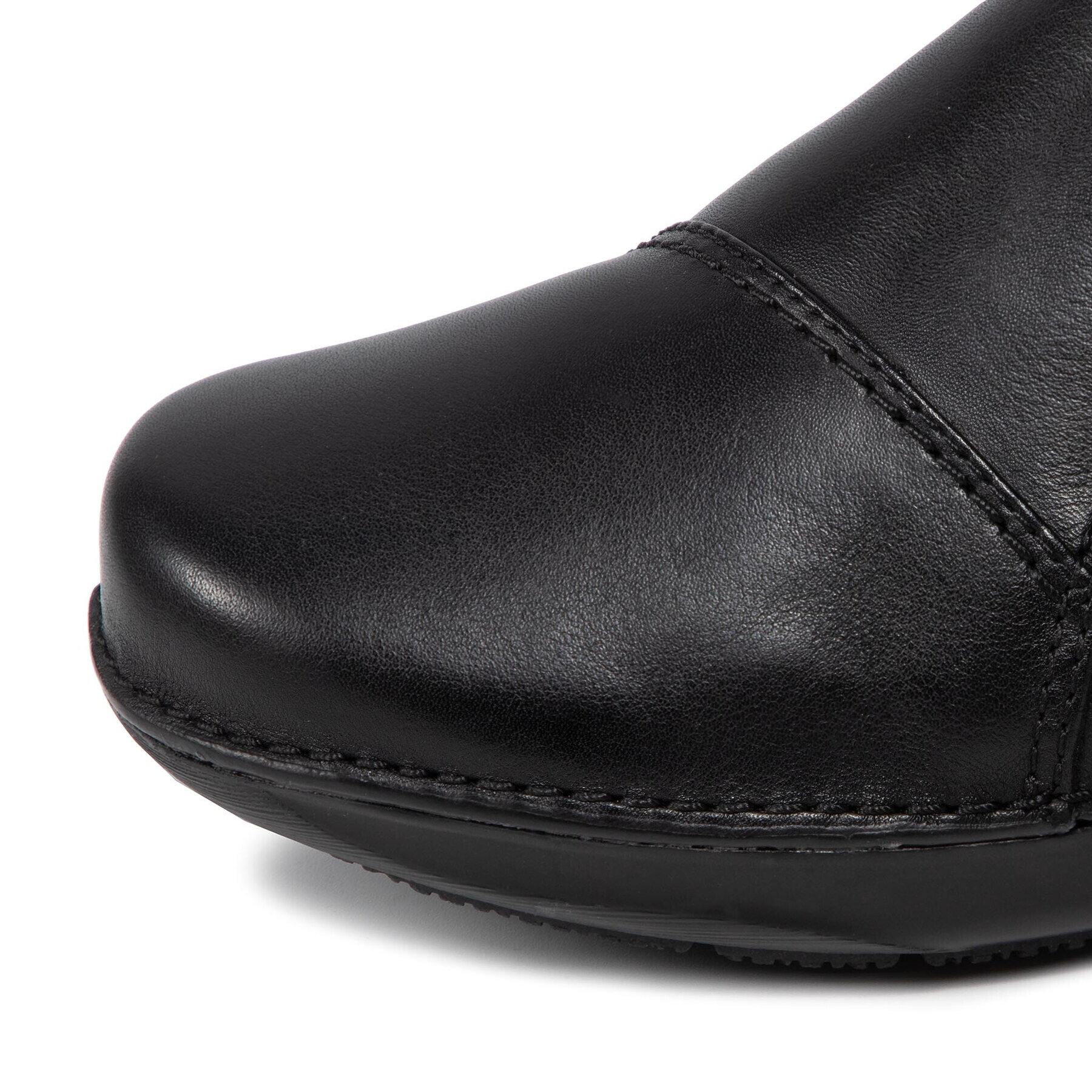 Clarks Poltopánky Appley Zip 261624064 Čierna - Pepit.sk