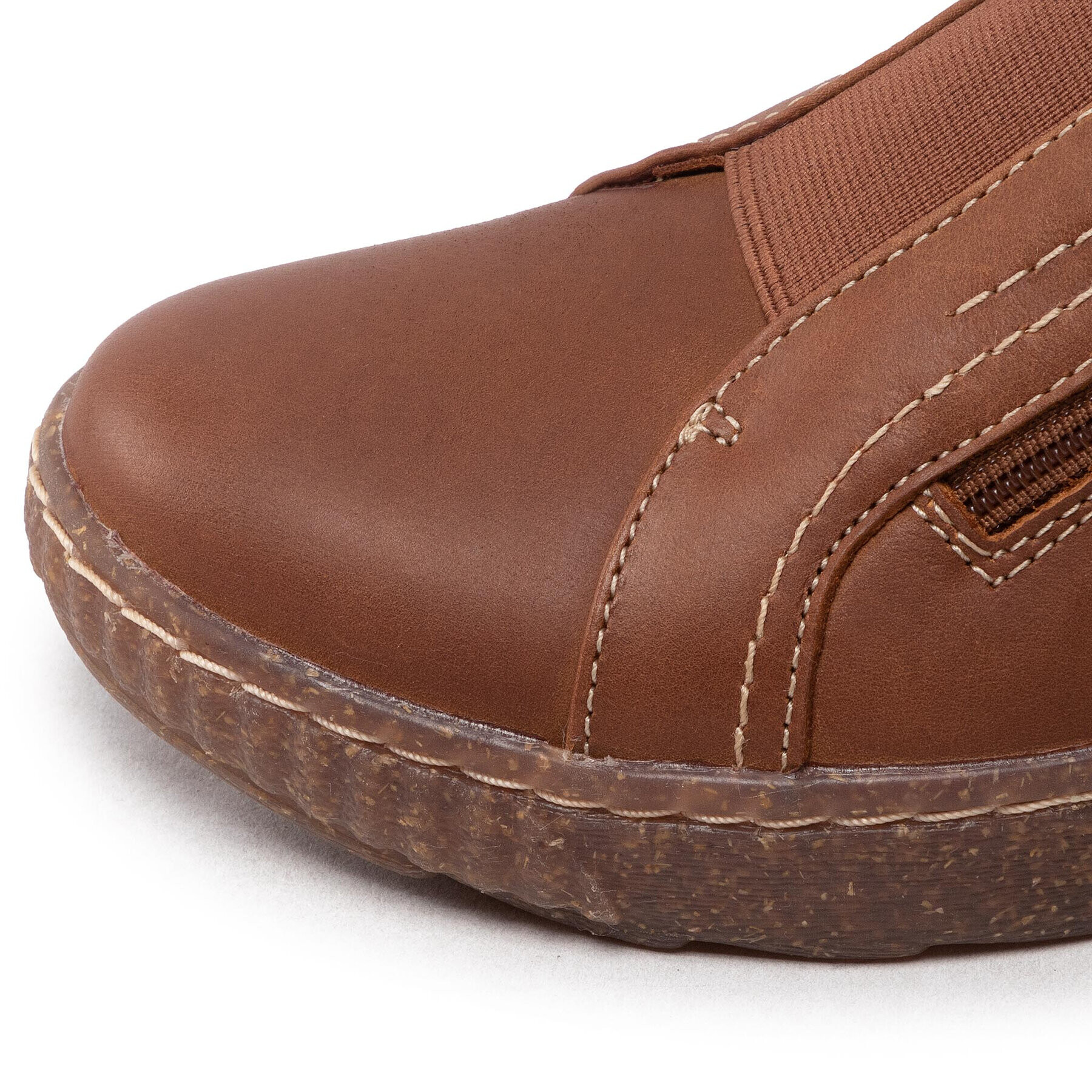 Clarks Poltopánky Caroline Cove 261673514 Hnedá - Pepit.sk