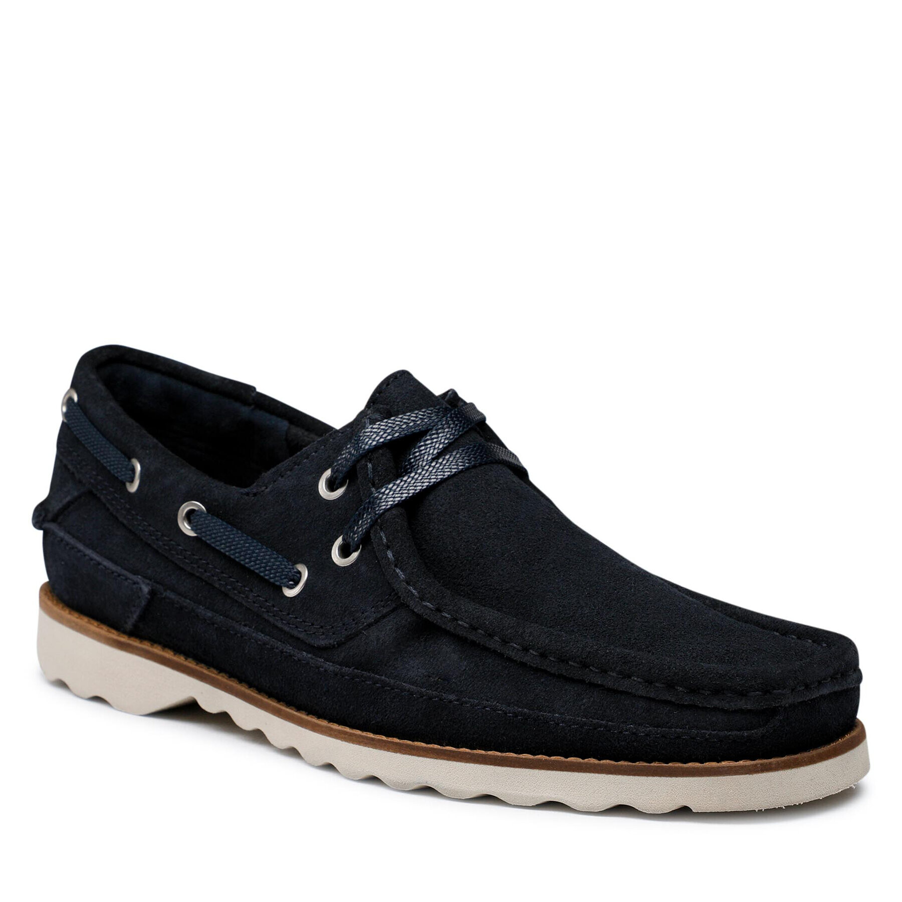 Clarks Poltopánky Durleigh Sail 261644547 Tmavomodrá - Pepit.sk