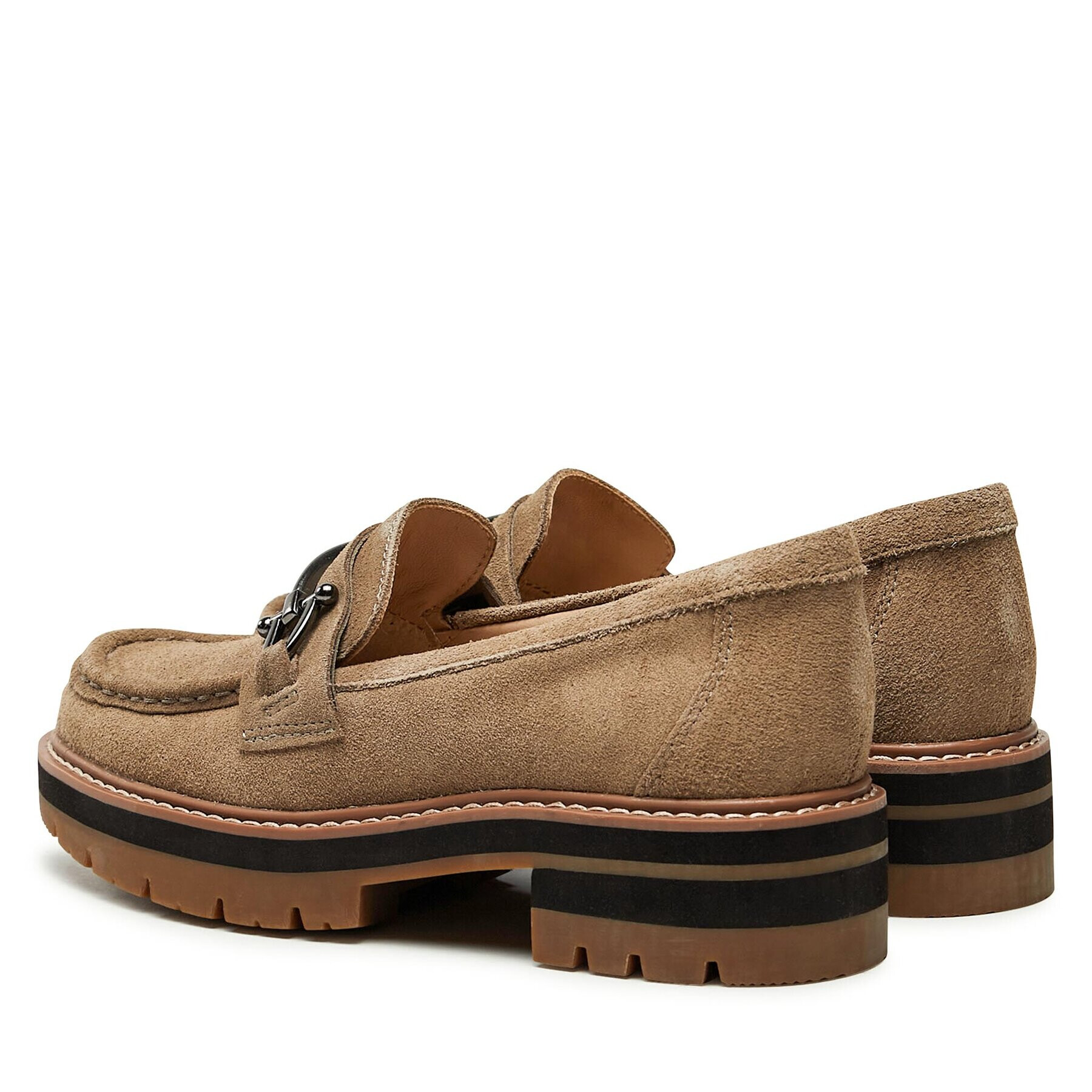 Clarks Poltopánky Orianna Bit 261748104 Béžová - Pepit.sk