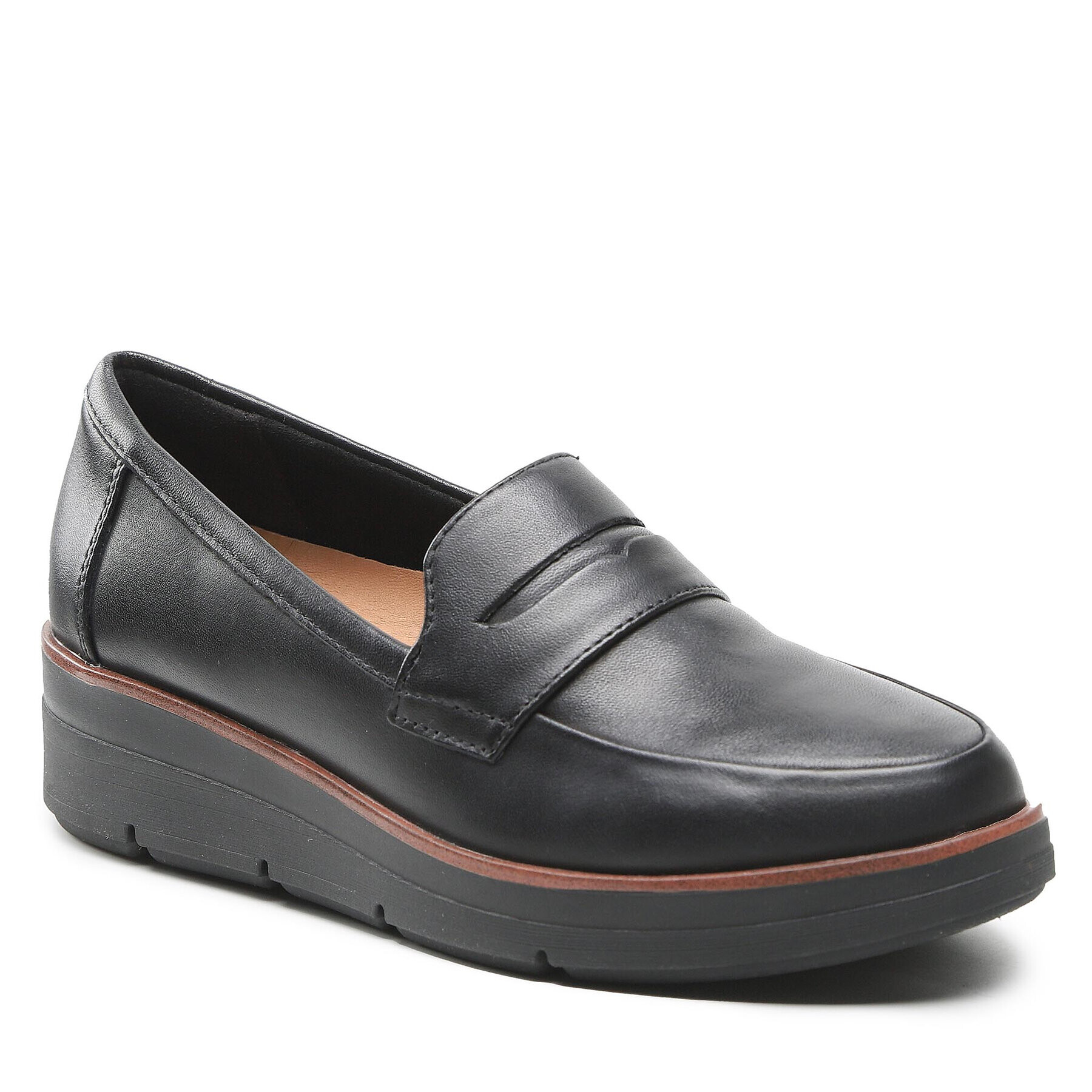 Clarks Poltopánky Shaylin Step 261535894 Čierna - Pepit.sk