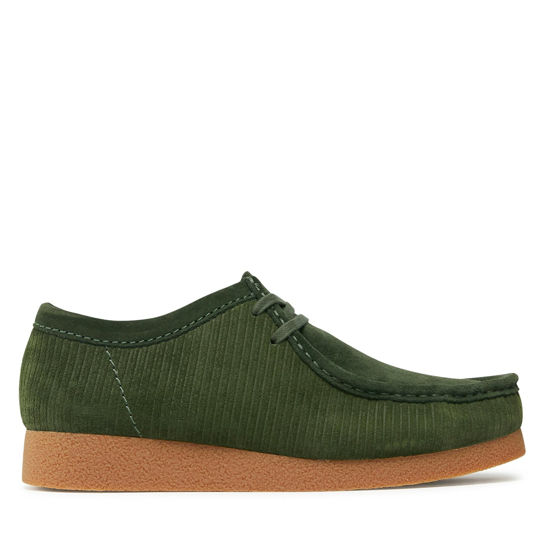 Clarks Poltopánky Wallabee Evo 261736047 Zelená - Pepit.sk