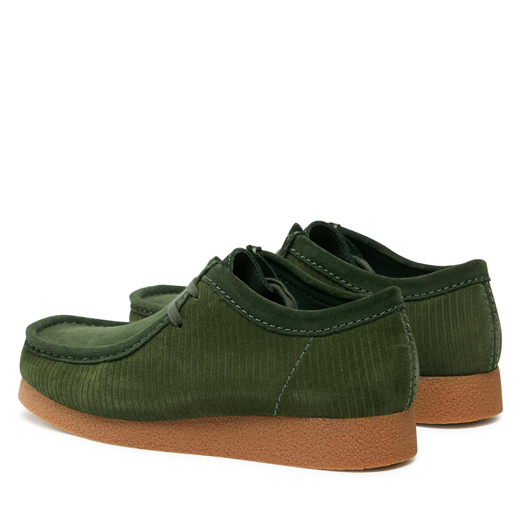 Clarks Poltopánky Wallabee Evo 261736047 Zelená - Pepit.sk