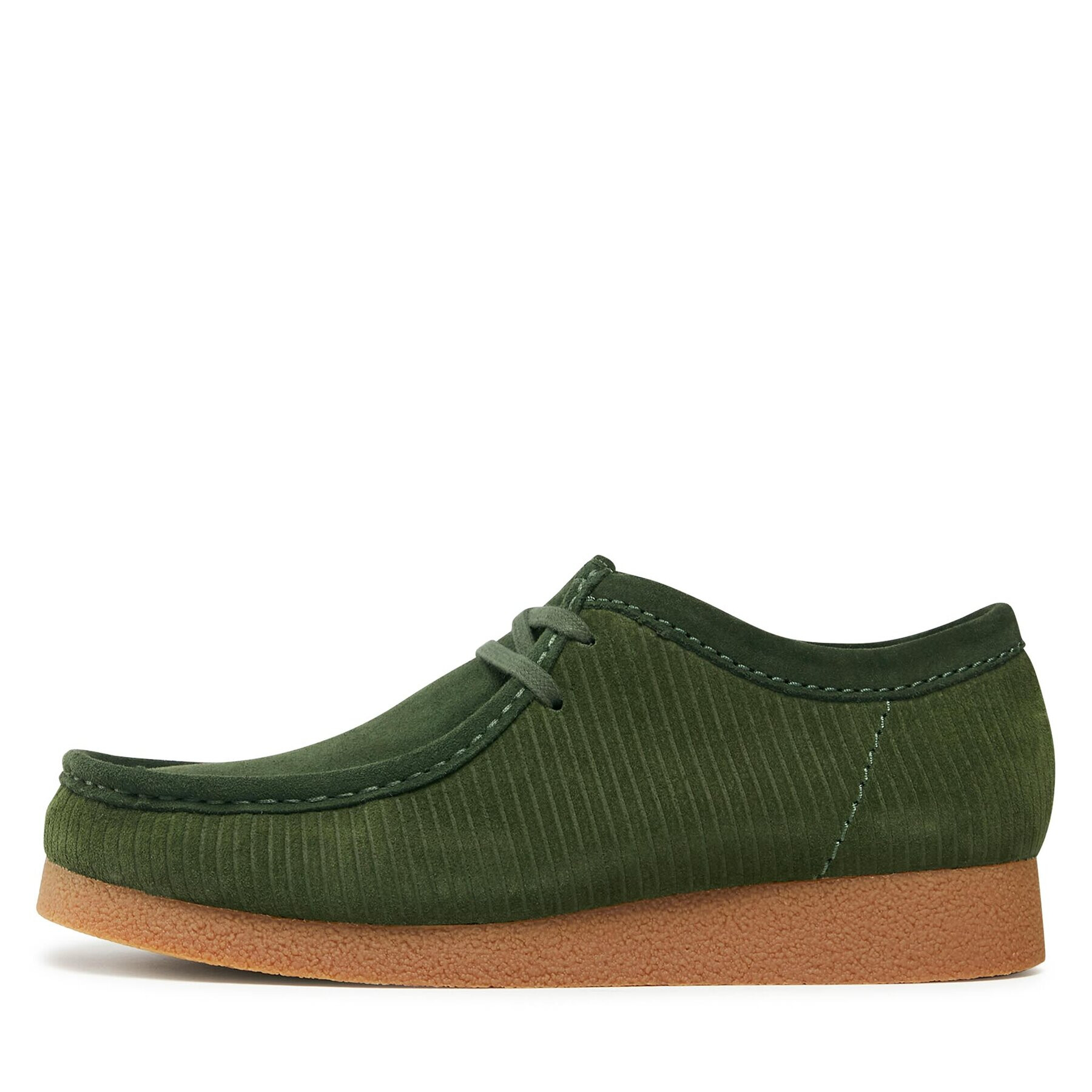 Clarks Poltopánky Wallabee Evo 261736047 Zelená - Pepit.sk