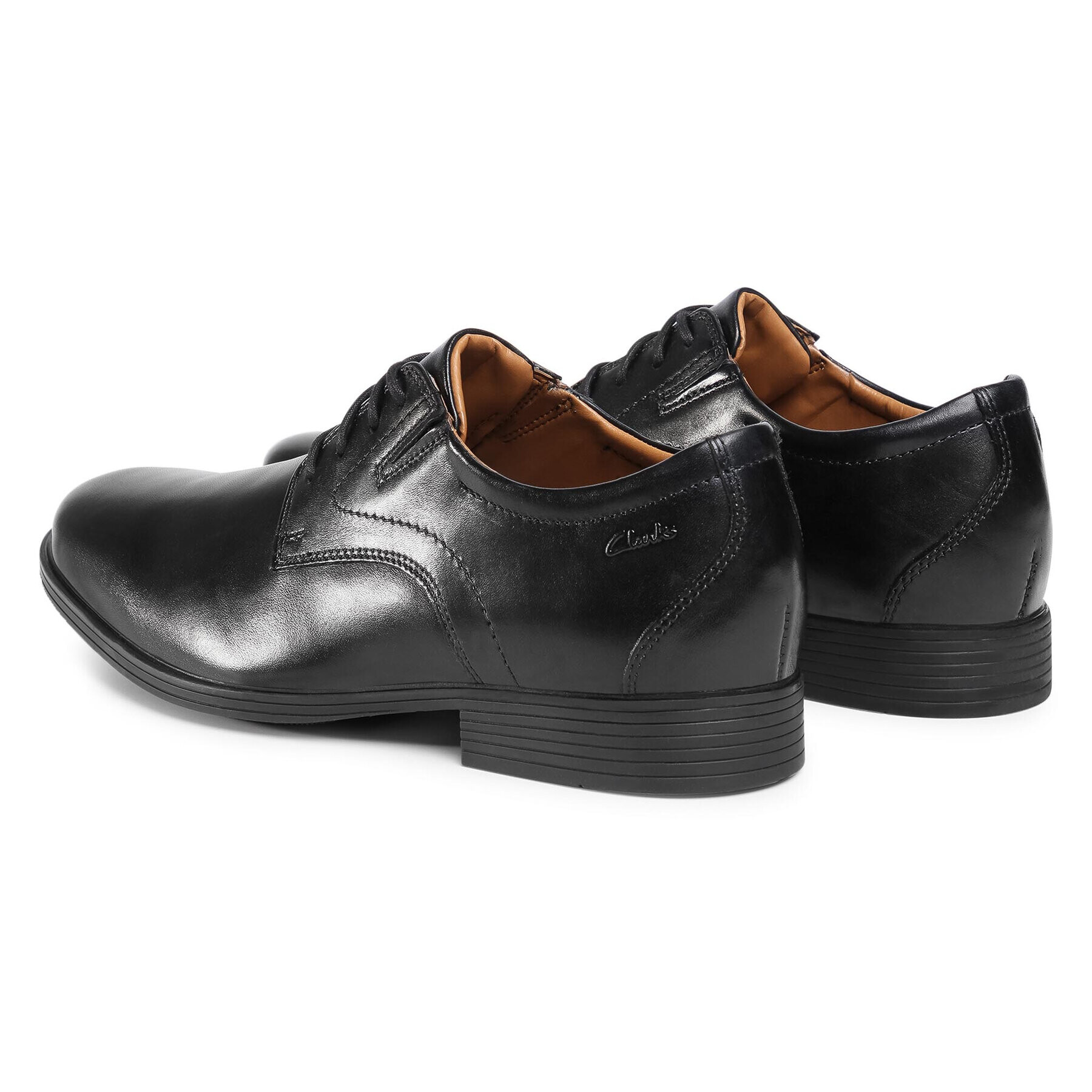 Clarks Poltopánky Whiddon Plain 261529187 Čierna - Pepit.sk