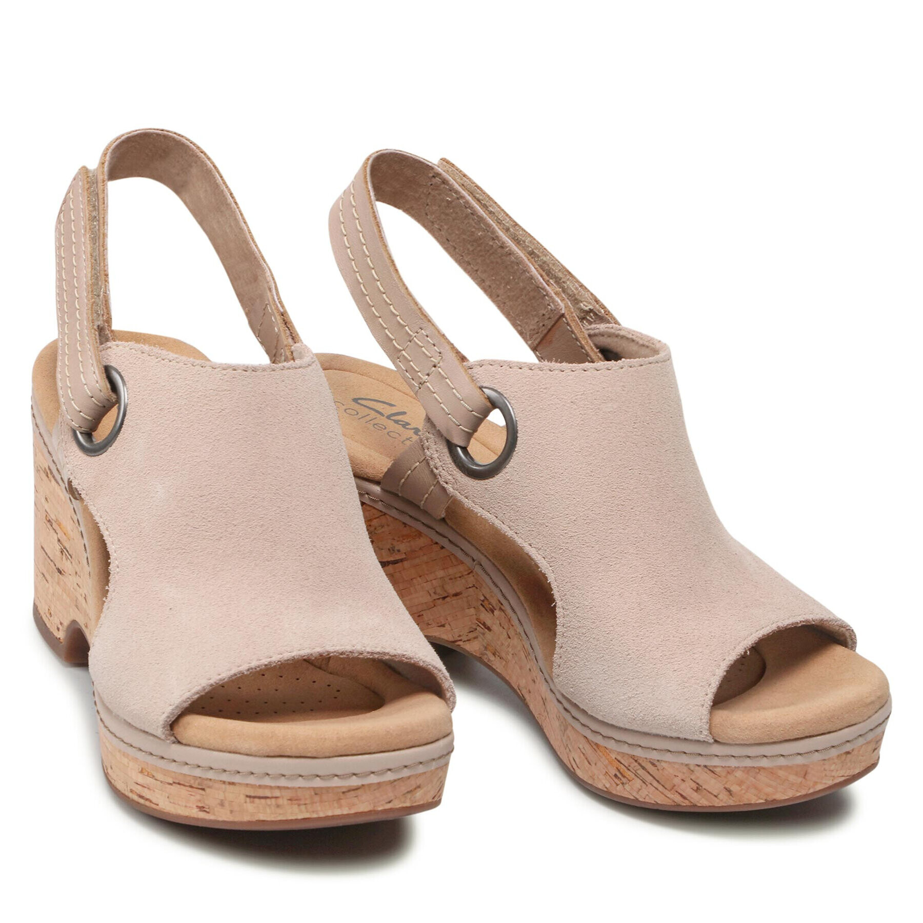 Clarks Sandále Giselle Sea 261651494 Béžová - Pepit.sk