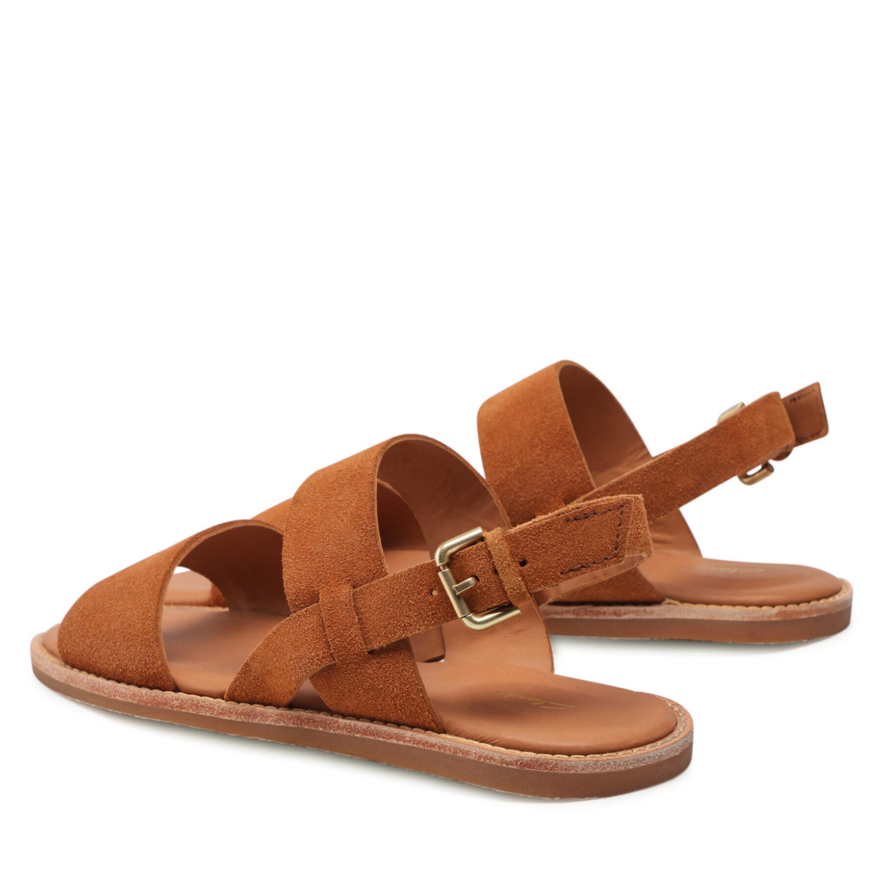 Clarks Sandále Karsea Strap 261585384 Hnedá - Pepit.sk