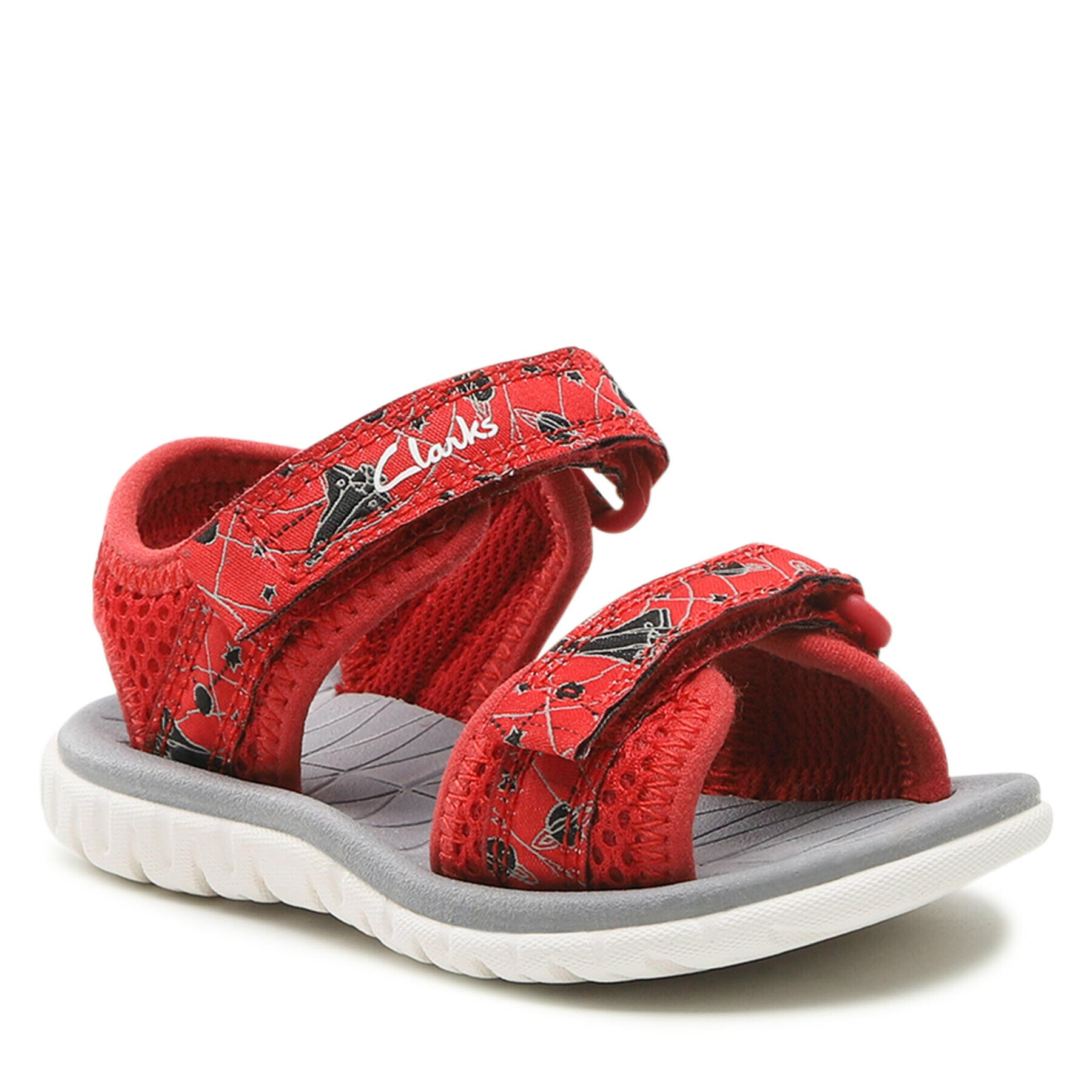 Clarks Sandále Surfing Tide T 261661677 Červená - Pepit.sk