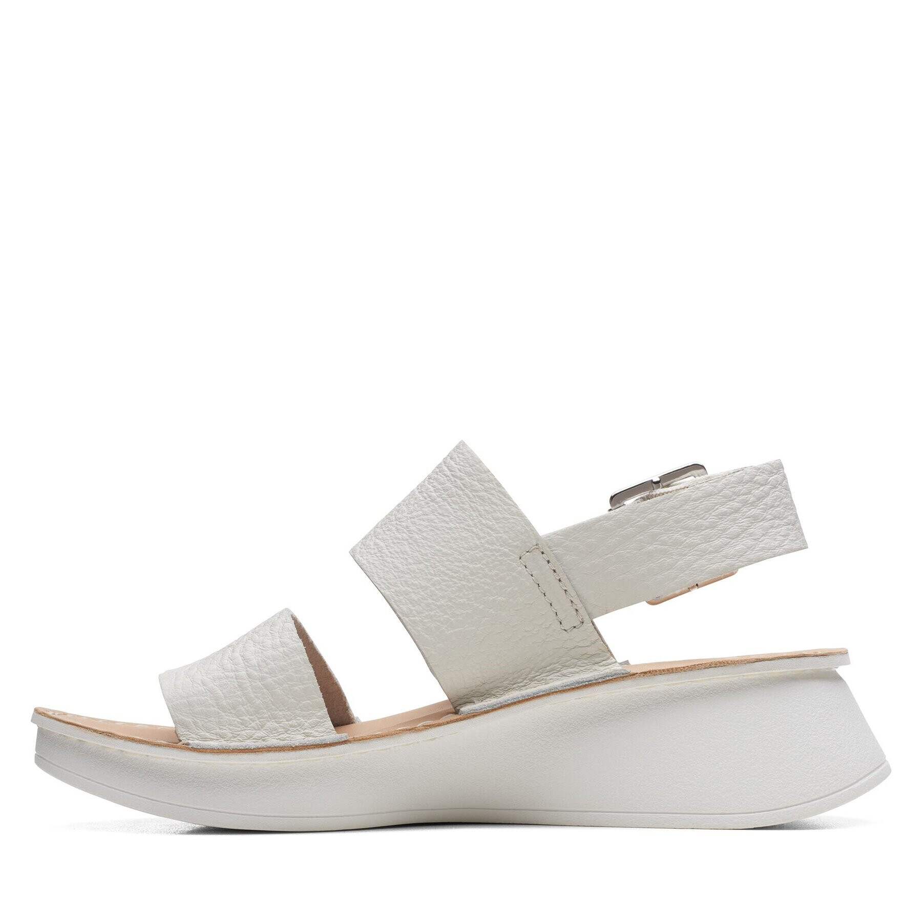 Clarks Sandále Velhill Strap Biela - Pepit.sk