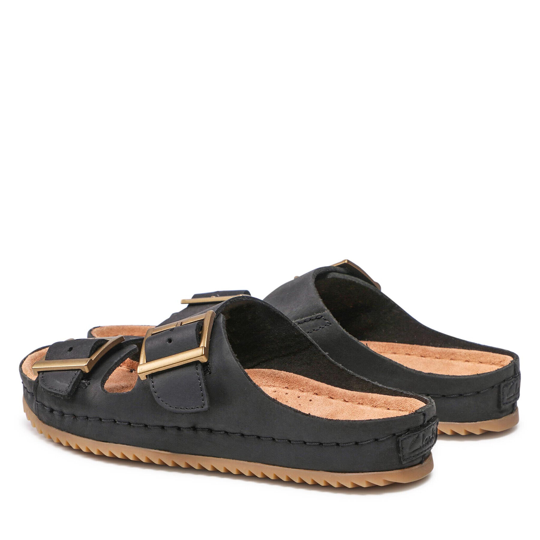 Clarks Šľapky Brookleigh Sun 261650574 Čierna - Pepit.sk