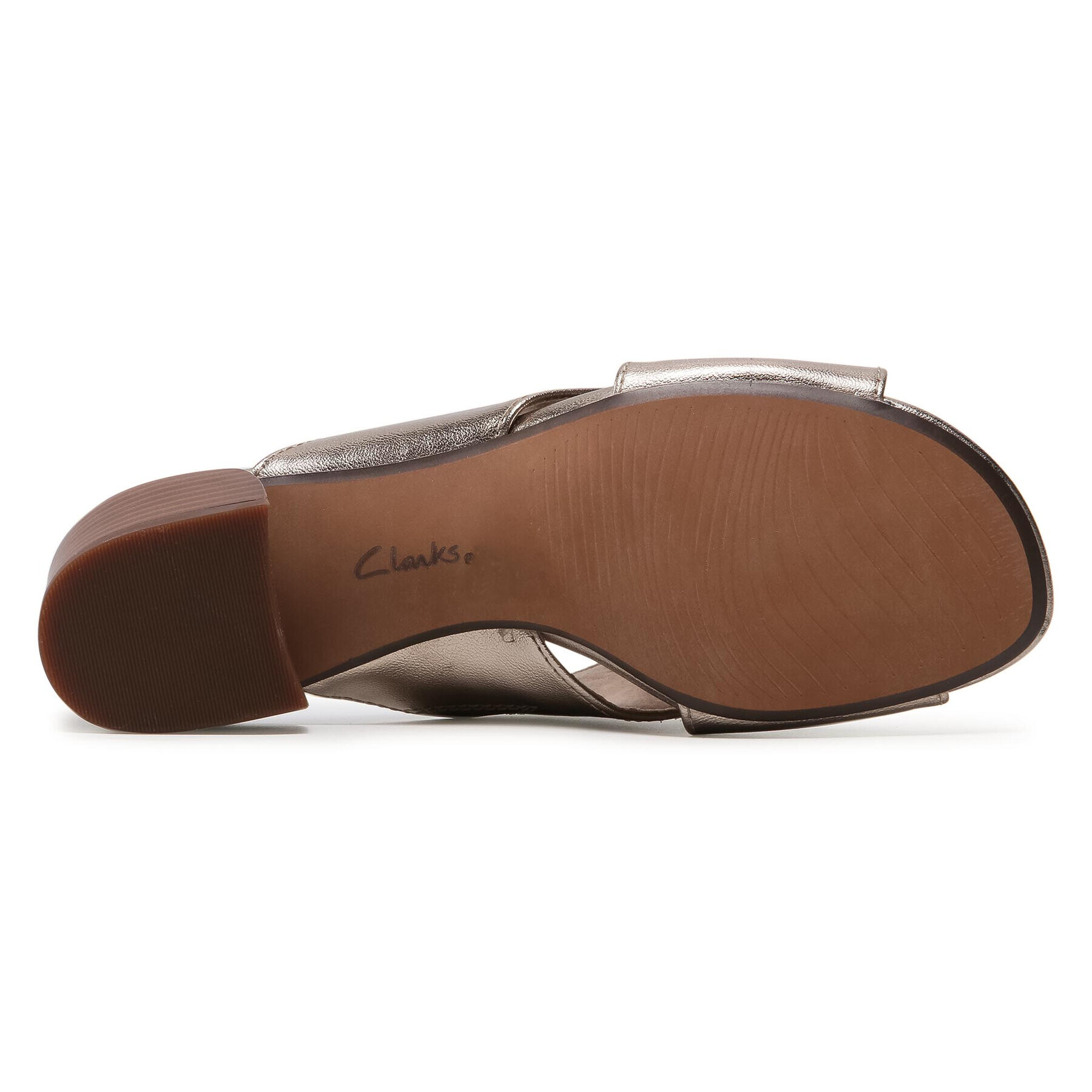 Clarks Šľapky Caroleigh Erin 261594544 Zlatá - Pepit.sk