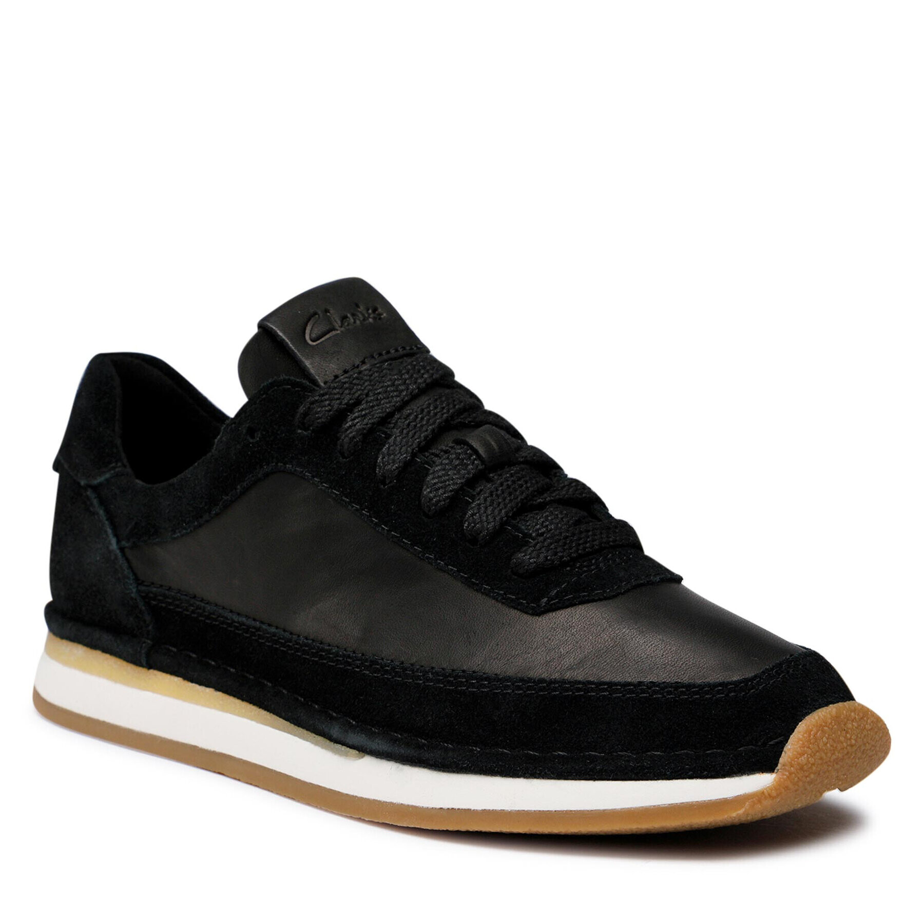 Clarks Sneakersy CraftRun Lace 261635584 Čierna - Pepit.sk