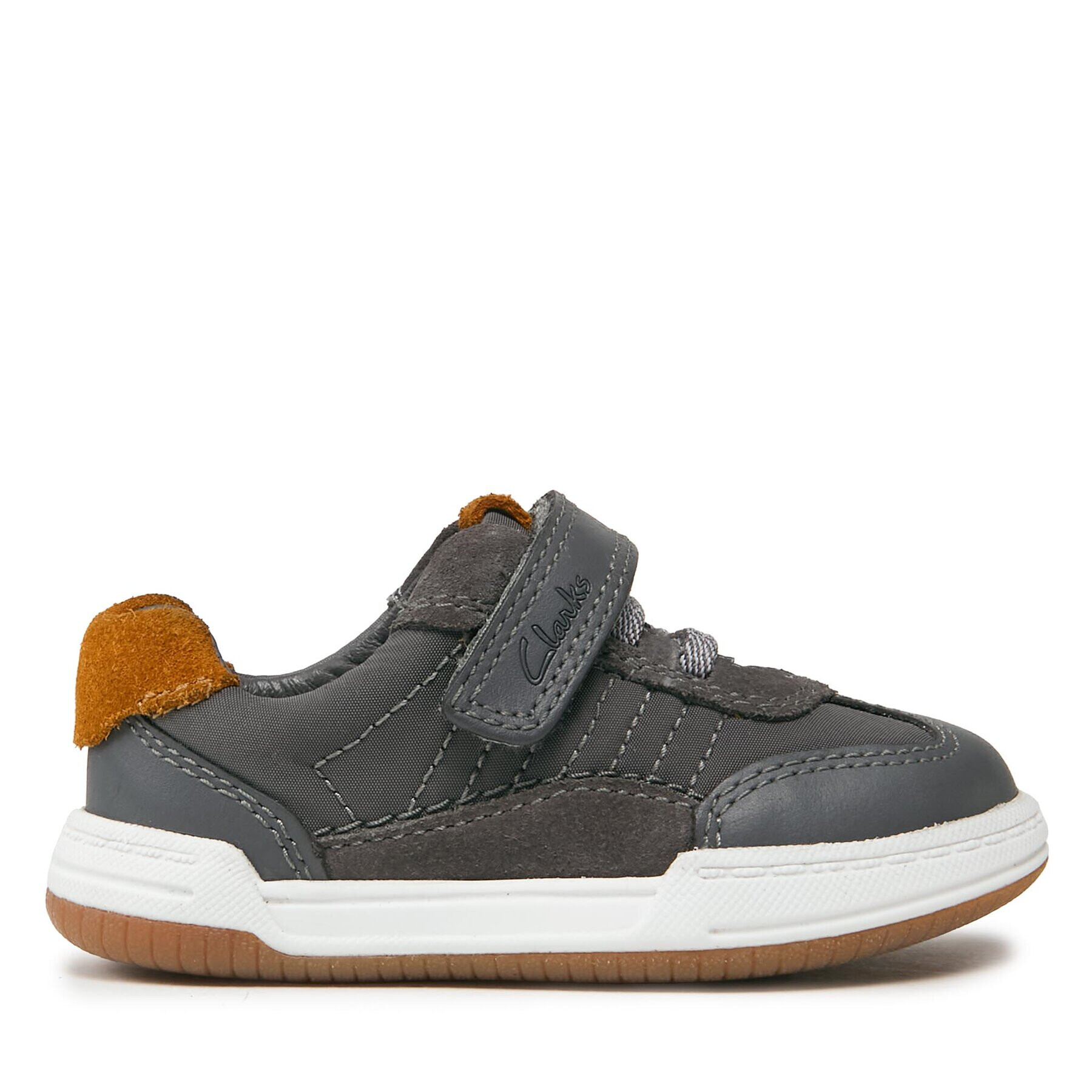 Clarks Sneakersy Fawn Family 261751286 Sivá - Pepit.sk