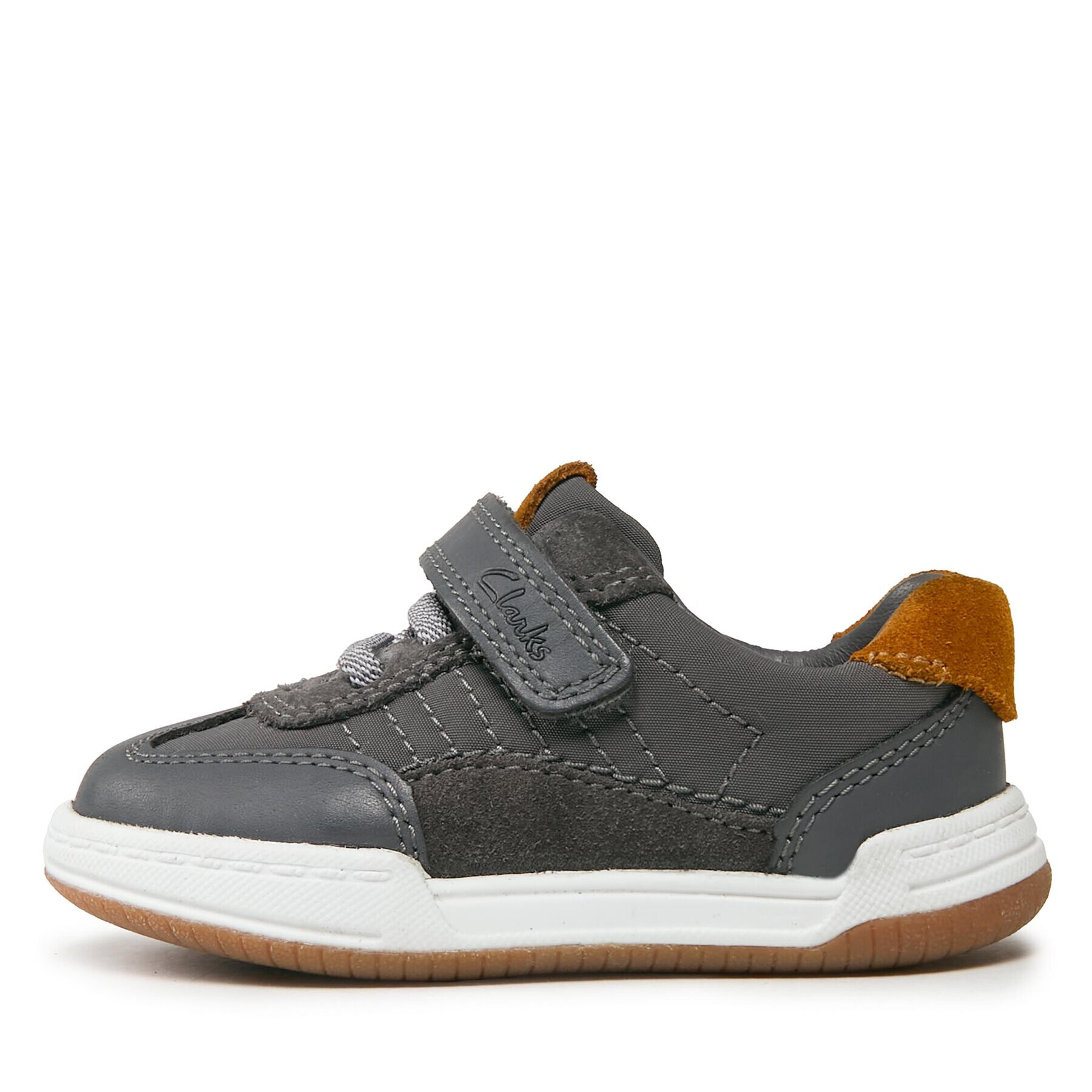 Clarks Sneakersy Fawn Family 261751286 Sivá - Pepit.sk