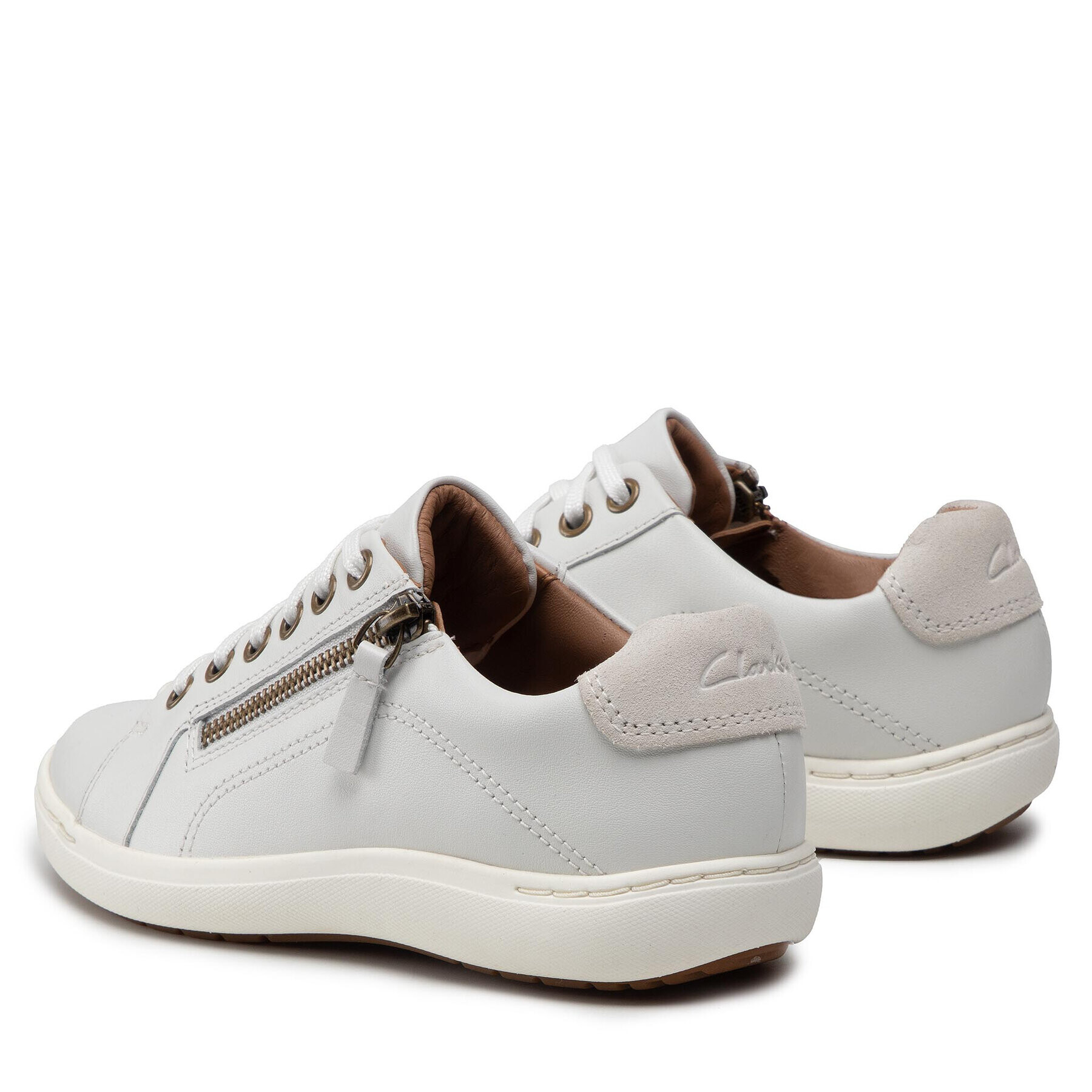 Clarks Sneakersy Nalle Lace 261650014 Sivá - Pepit.sk