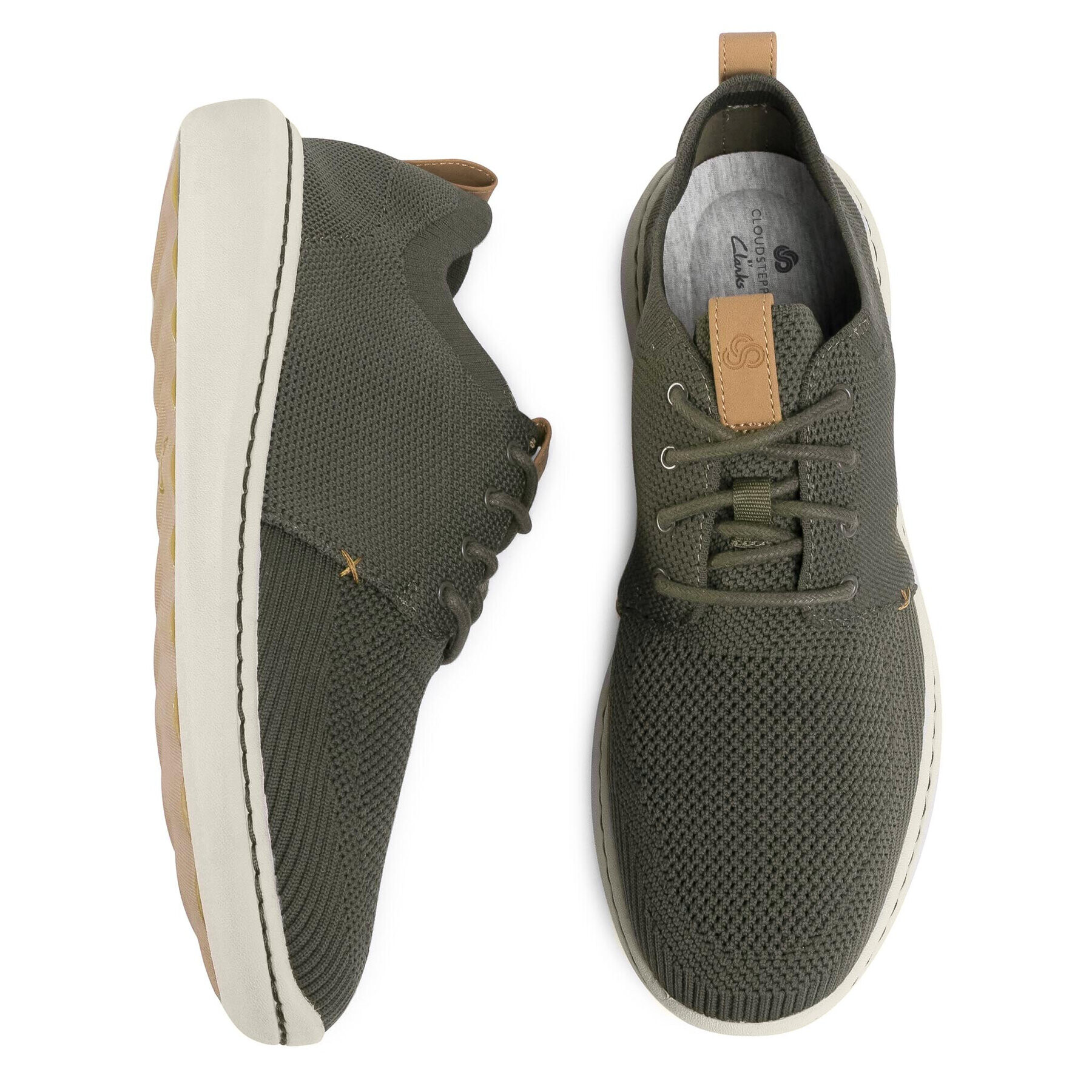 Clarks Sneakersy Step Urban Mix 261381747 Zelená - Pepit.sk