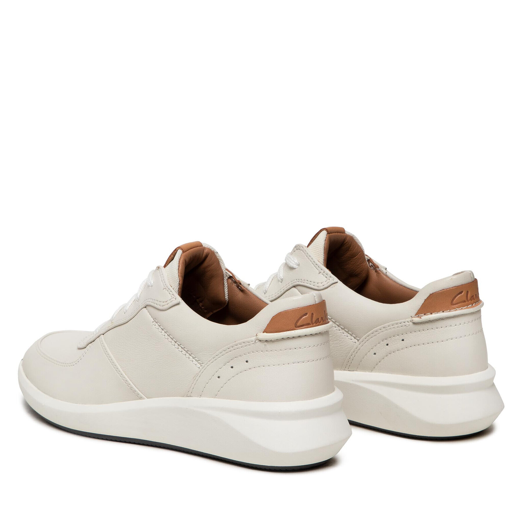 Clarks Sneakersy Un Rio Sprint 261626954 Biela - Pepit.sk