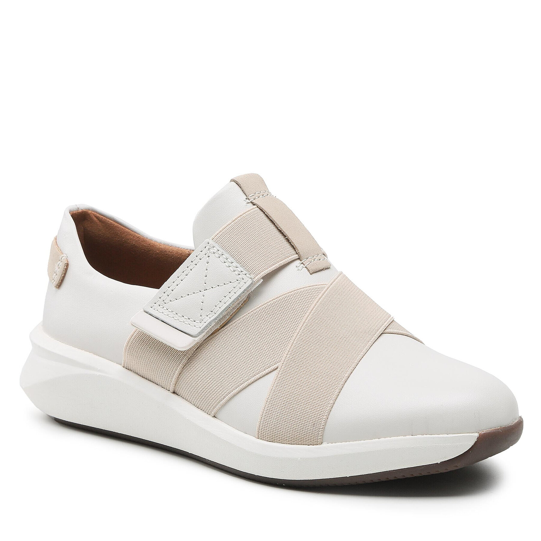 Clarks Sneakersy Un Rio Strap 261657914 Biela - Pepit.sk