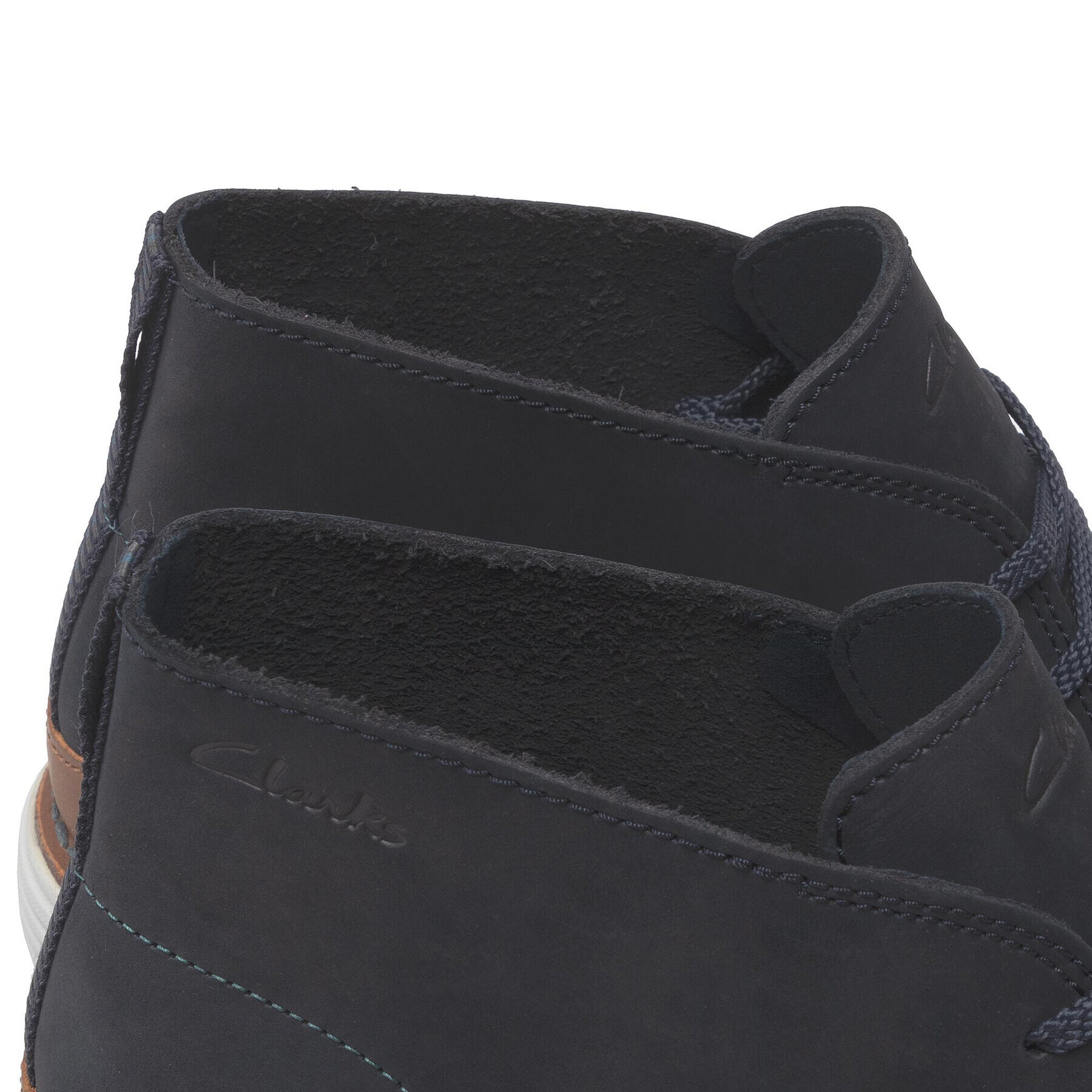 Clarks Šnurovacia obuv Brahnz Mid 261691117 Tmavomodrá - Pepit.sk