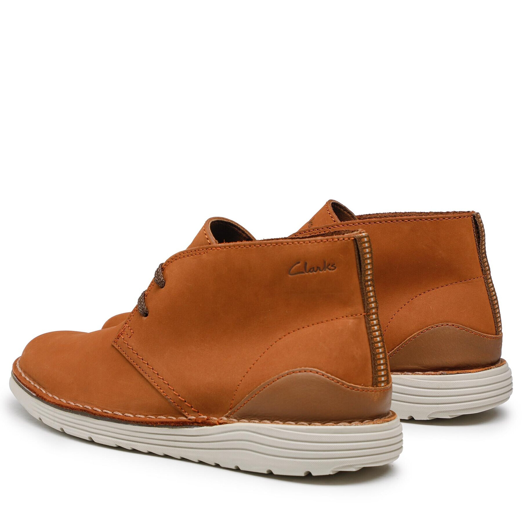 Clarks Šnurovacia obuv Brahnz Mid 261691137 Hnedá - Pepit.sk