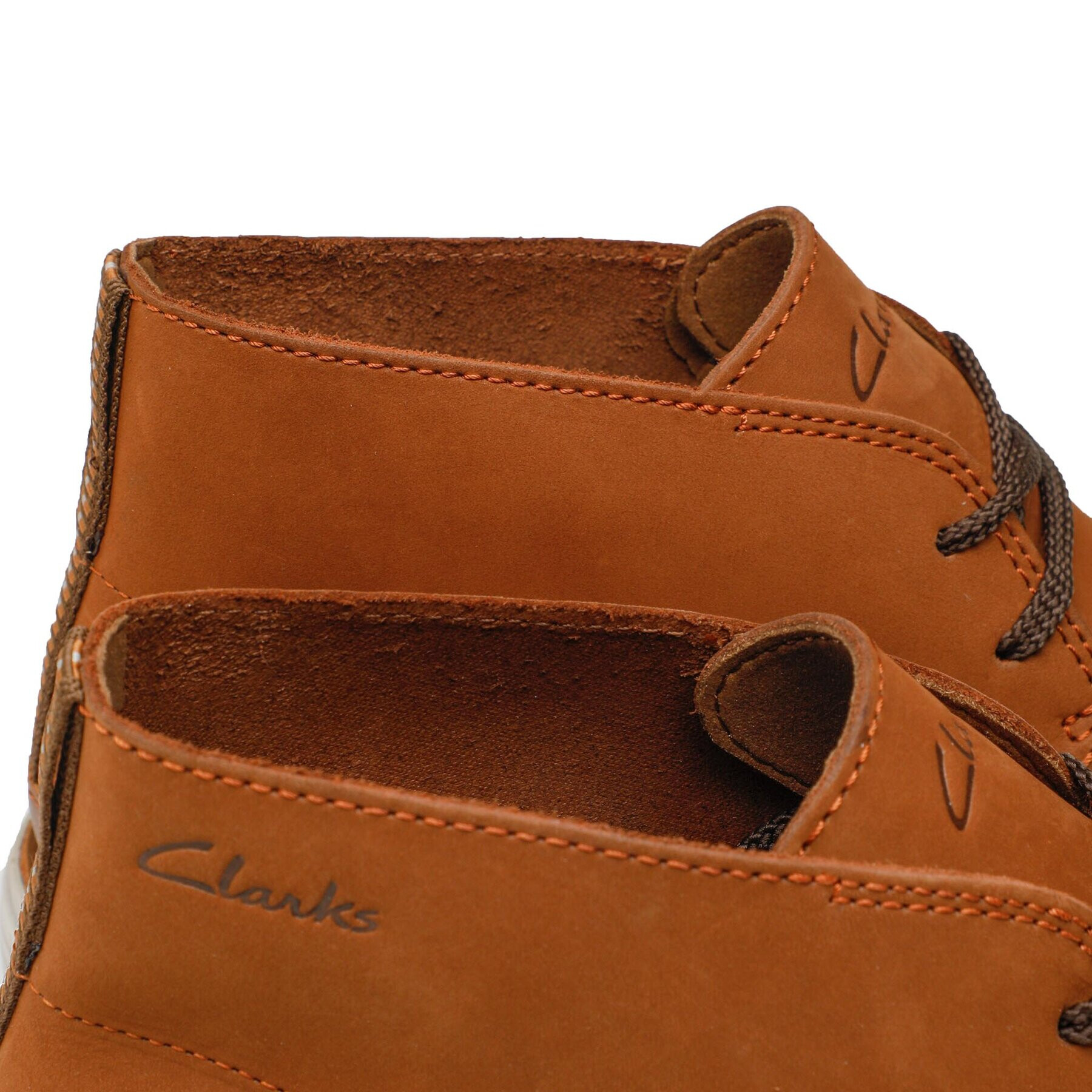 Clarks Šnurovacia obuv Brahnz Mid 261691137 Hnedá - Pepit.sk