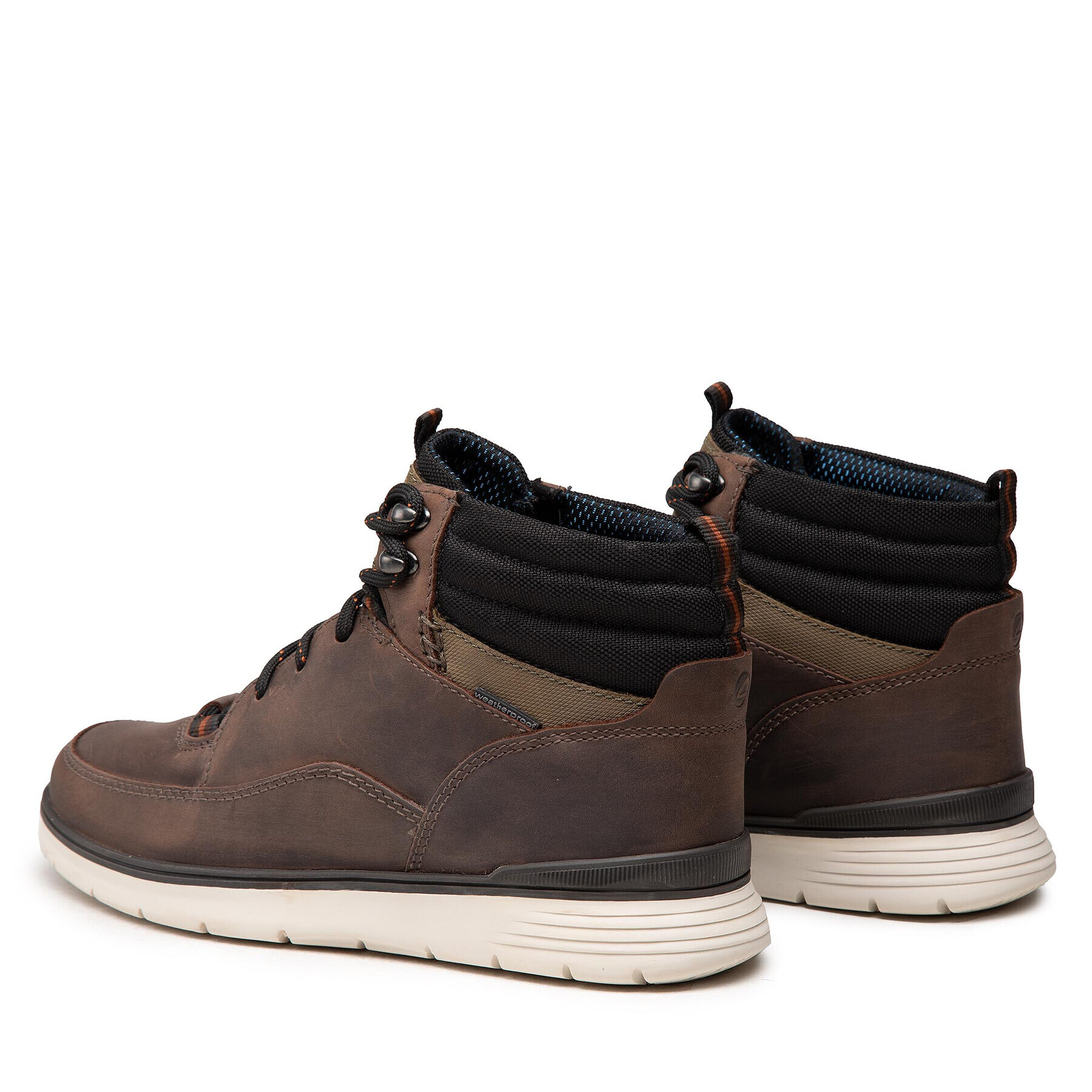 Clarks Šnurovacia obuv Braxin Peak 261645767 Hnedá - Pepit.sk