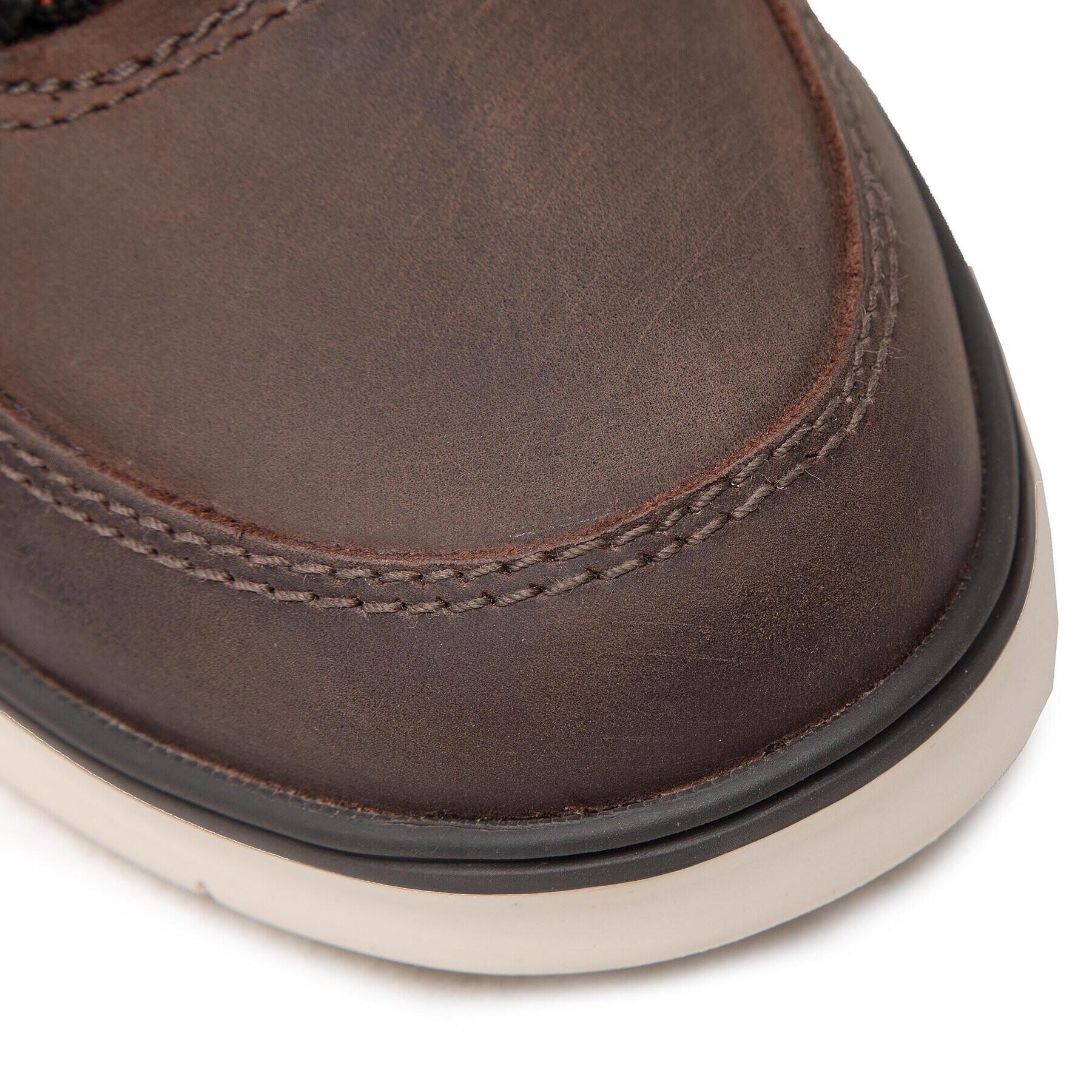 Clarks Šnurovacia obuv Braxin Peak 261645767 Hnedá - Pepit.sk