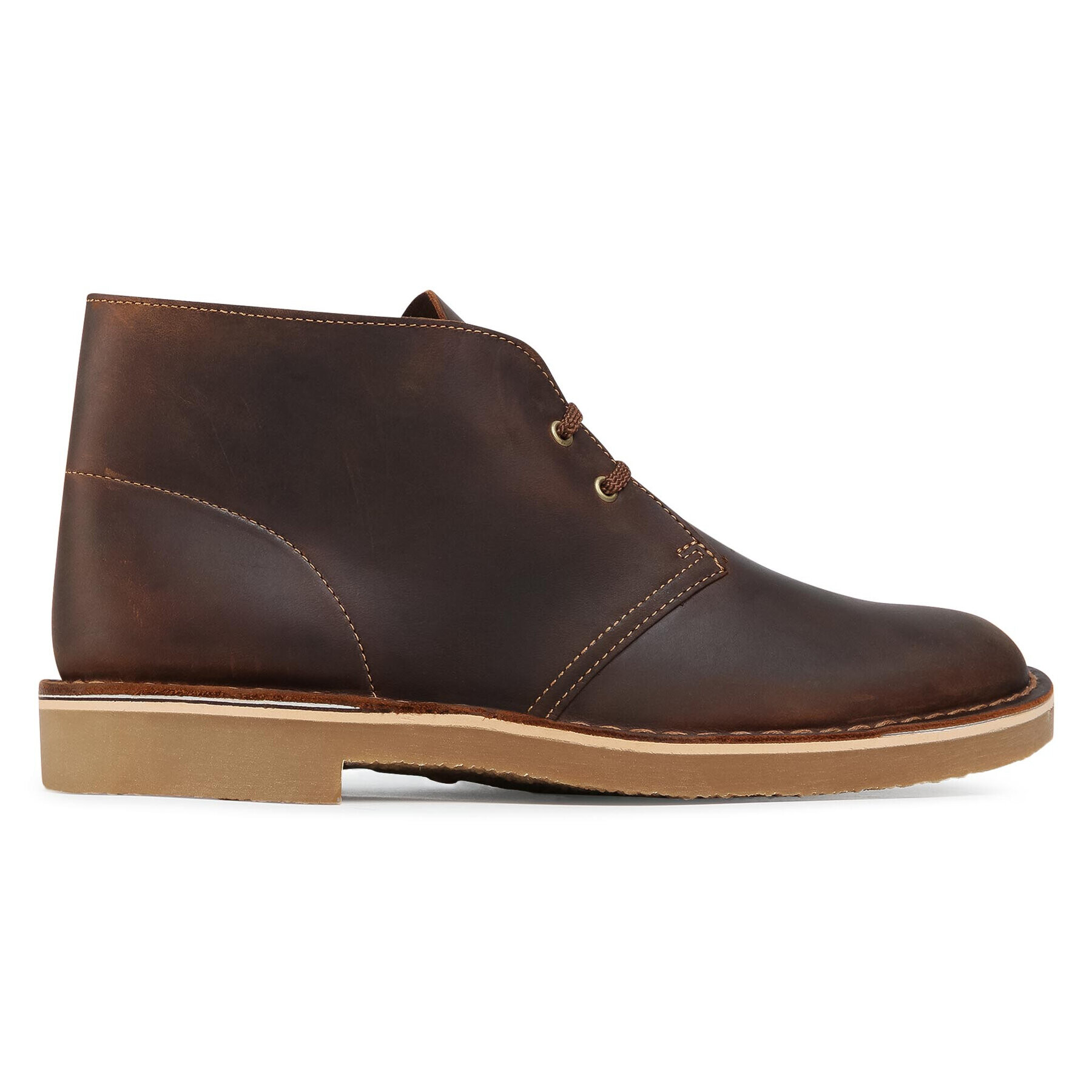 Clarks Šnurovacia obuv Bushacre 3 261535287 Hnedá - Pepit.sk