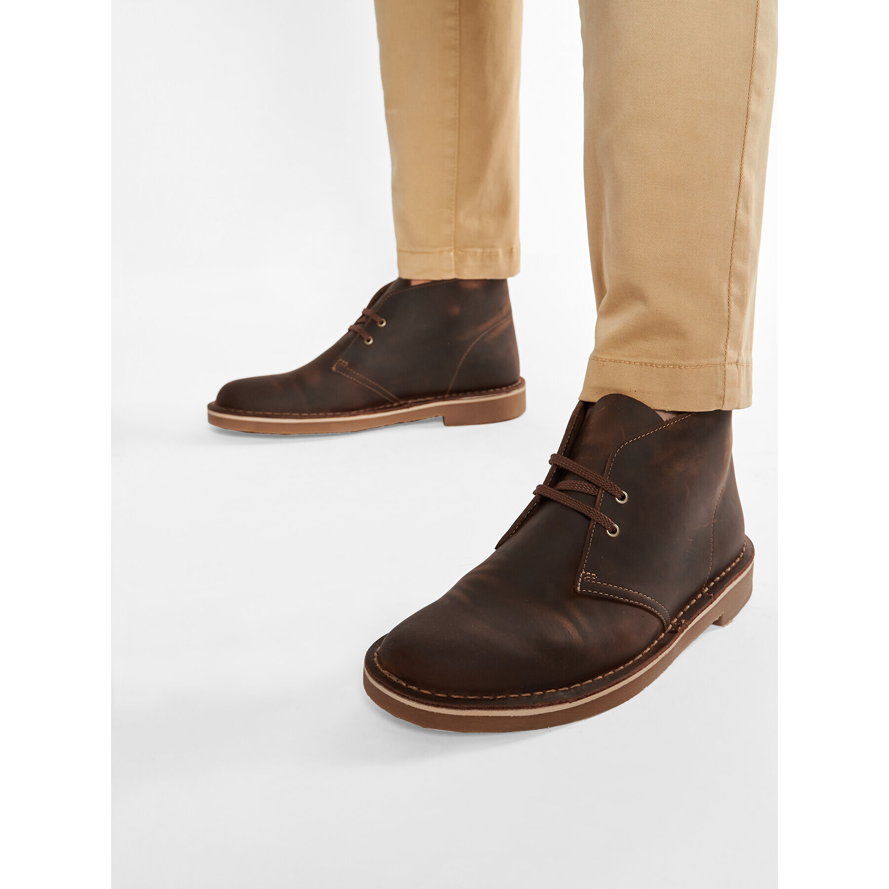 Clarks Šnurovacia obuv Bushacre 3 261535287 Hnedá - Pepit.sk