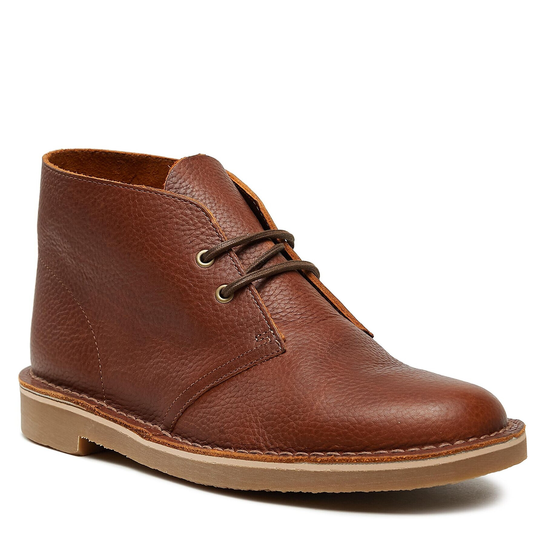 Clarks Šnurovacia obuv Bushacre 3 261741487 Hnedá - Pepit.sk