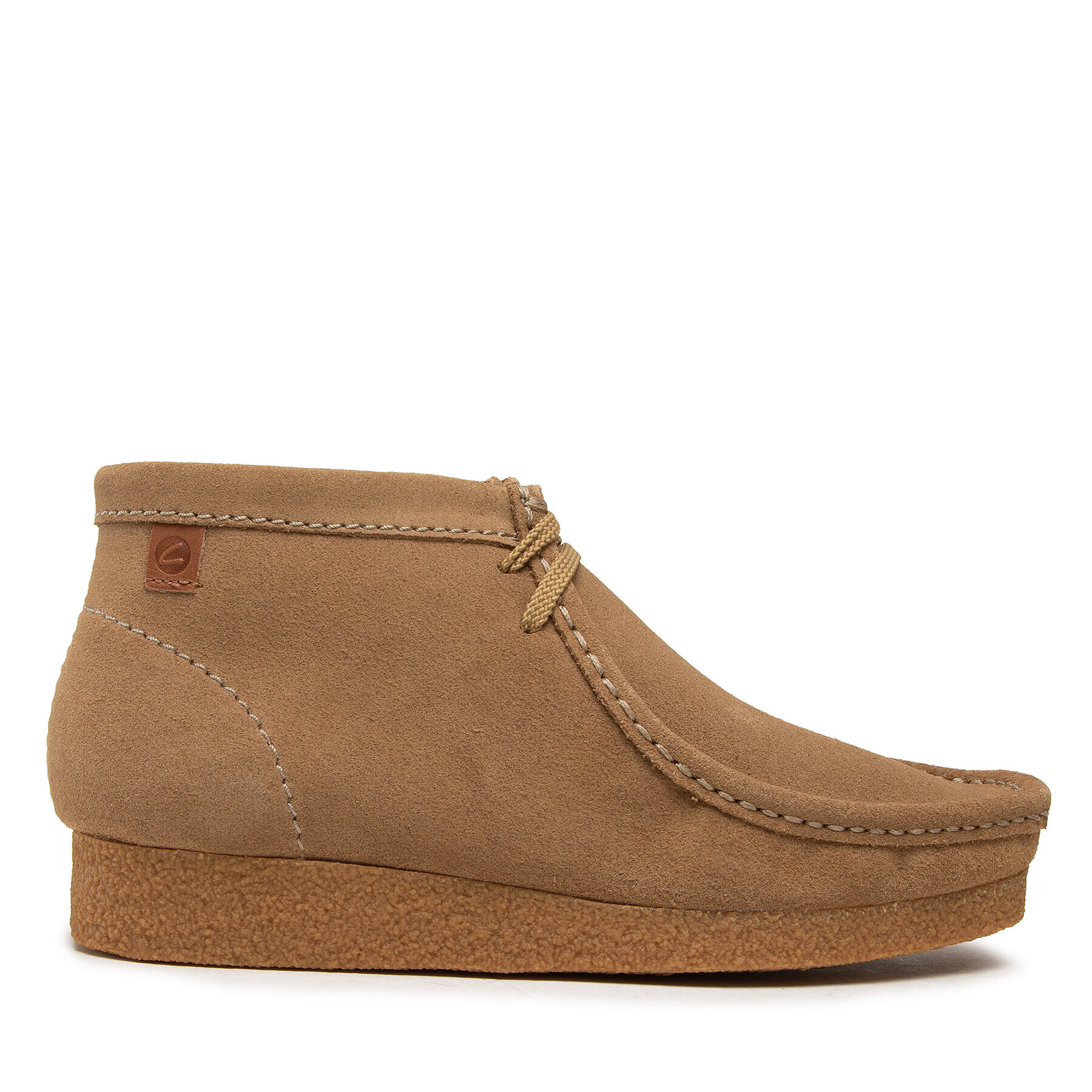 Clarks Šnurovacia obuv Shacre Boot 261594387 Béžová - Pepit.sk