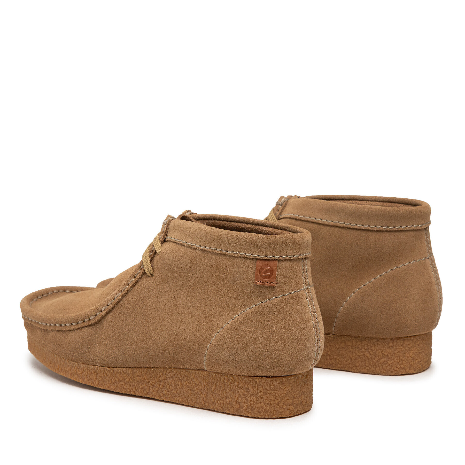 Clarks Šnurovacia obuv Shacre Boot 261594387 Béžová - Pepit.sk