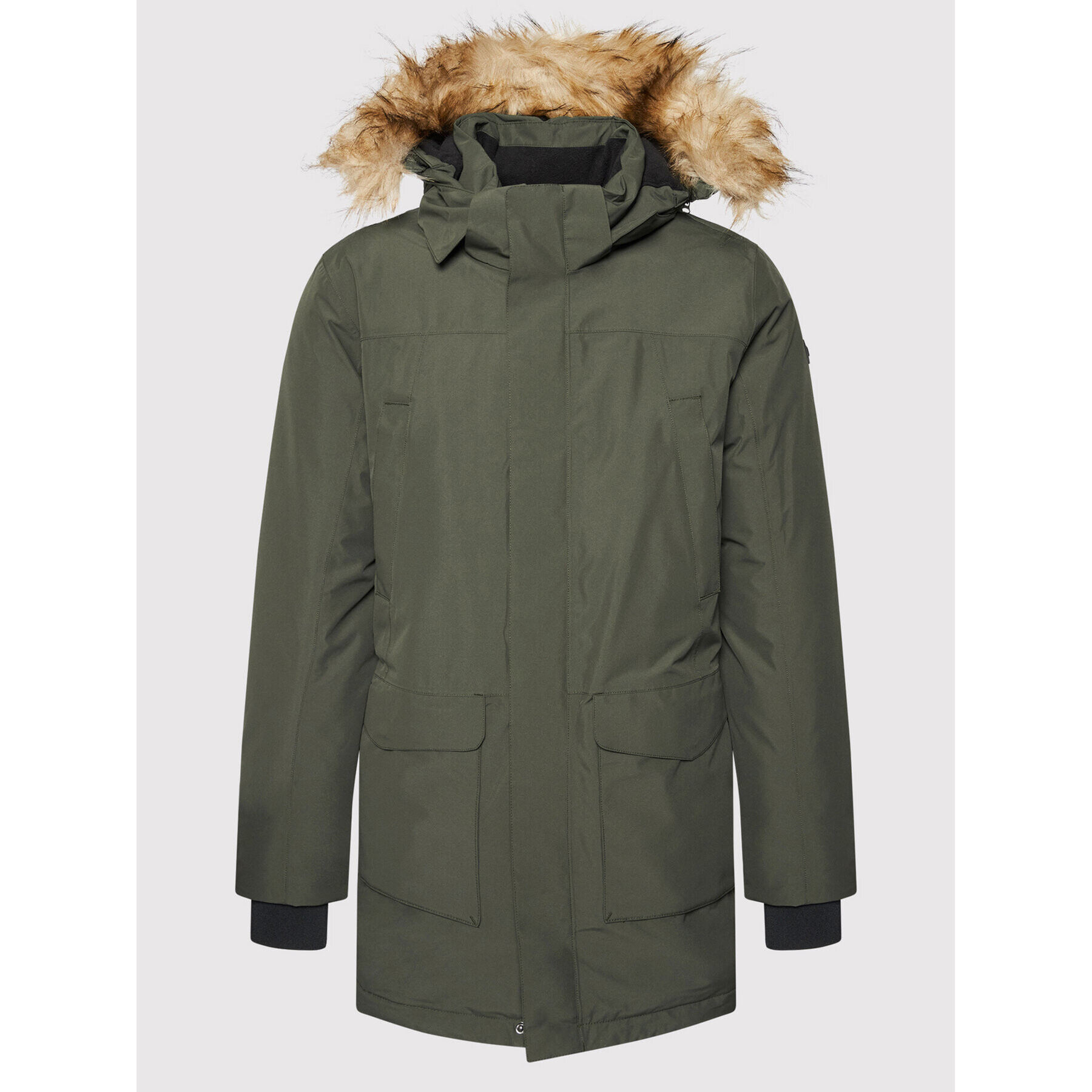 CMP Parka 31K2997 Zelená Regular Fit - Pepit.sk