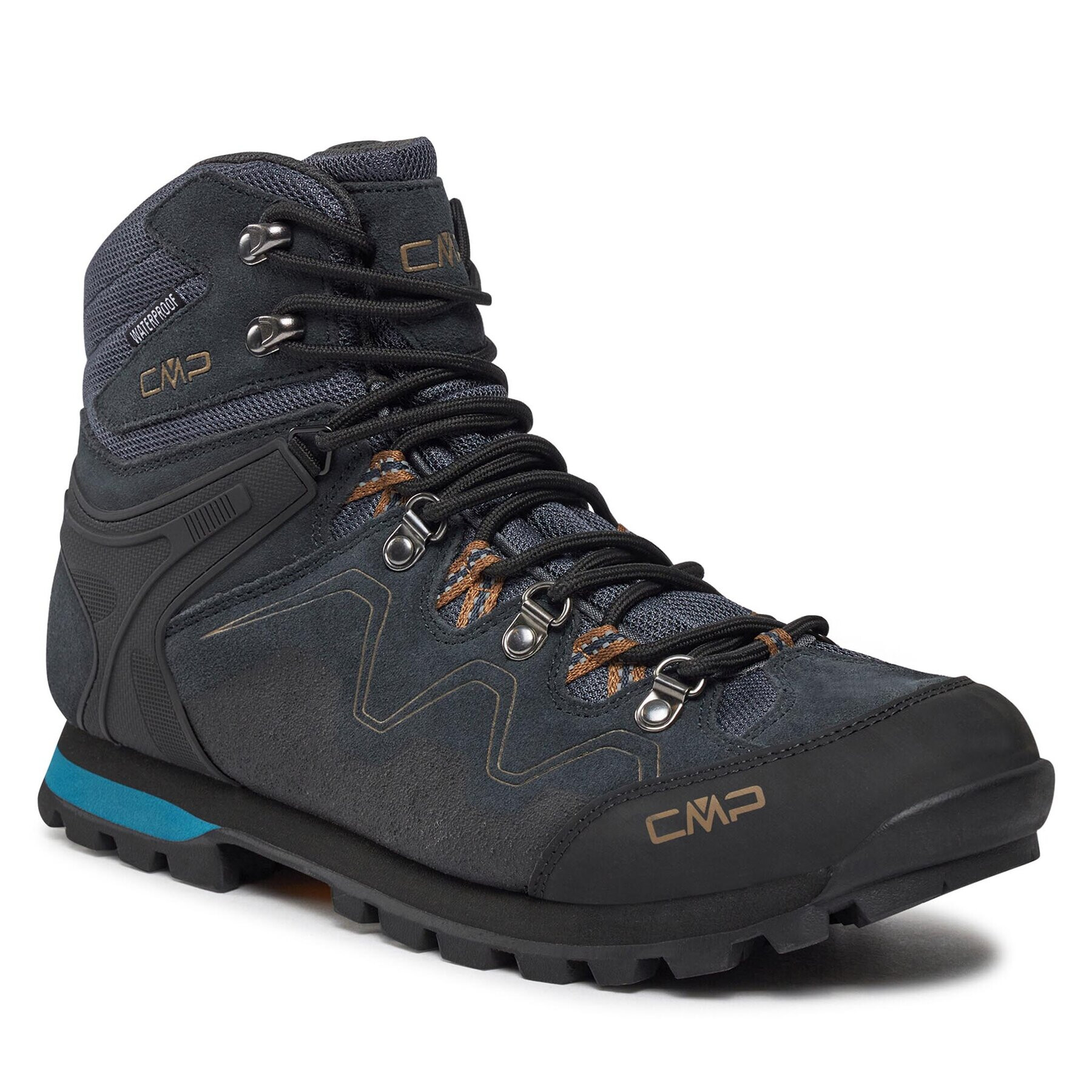 CMP Trekingová obuv Athunis Mid Trekking Shoe Wp 31Q4977 Sivá - Pepit.sk