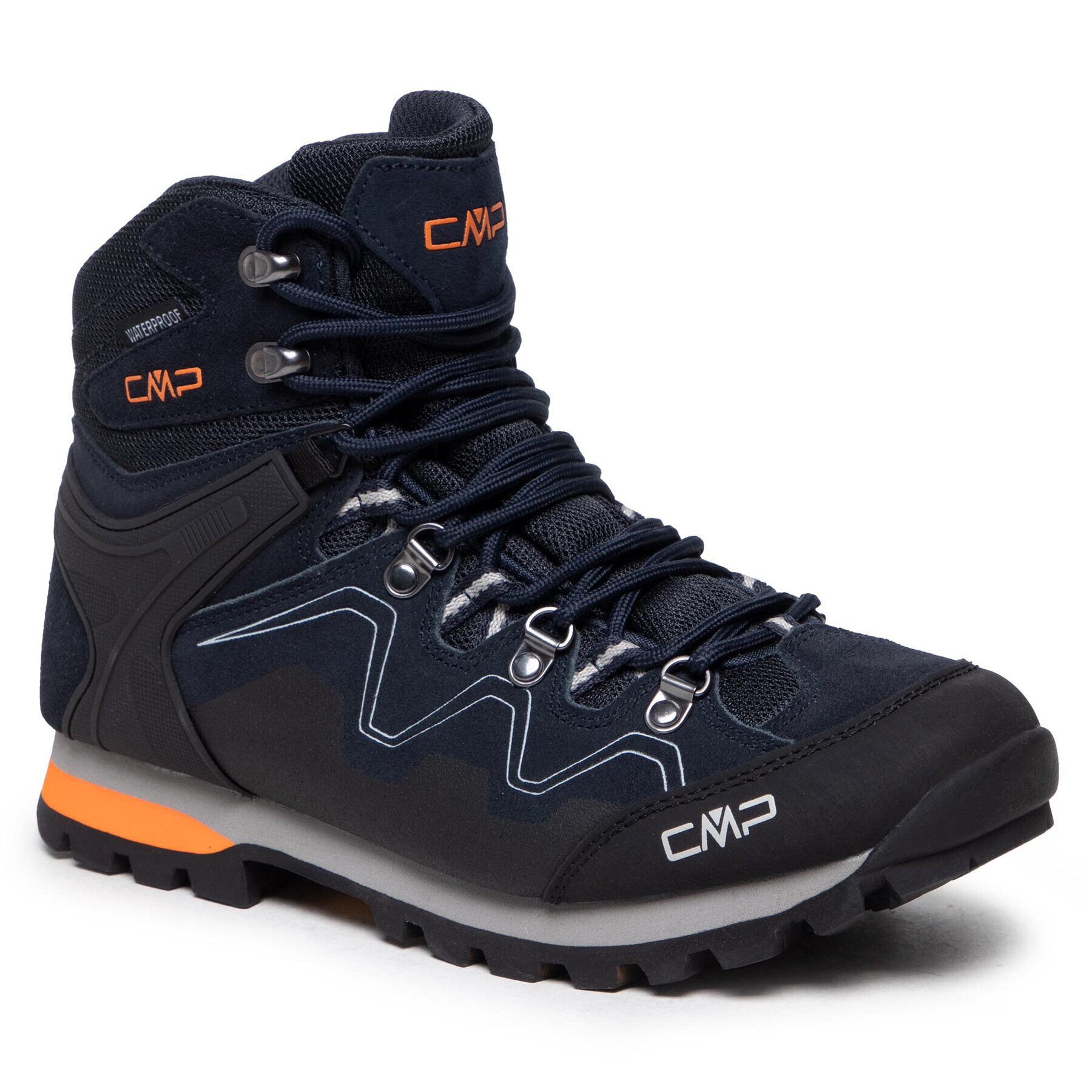 CMP Trekingová obuv Athunis Mid Trekking Shoe Wp 31Q4977 Tmavomodrá - Pepit.sk