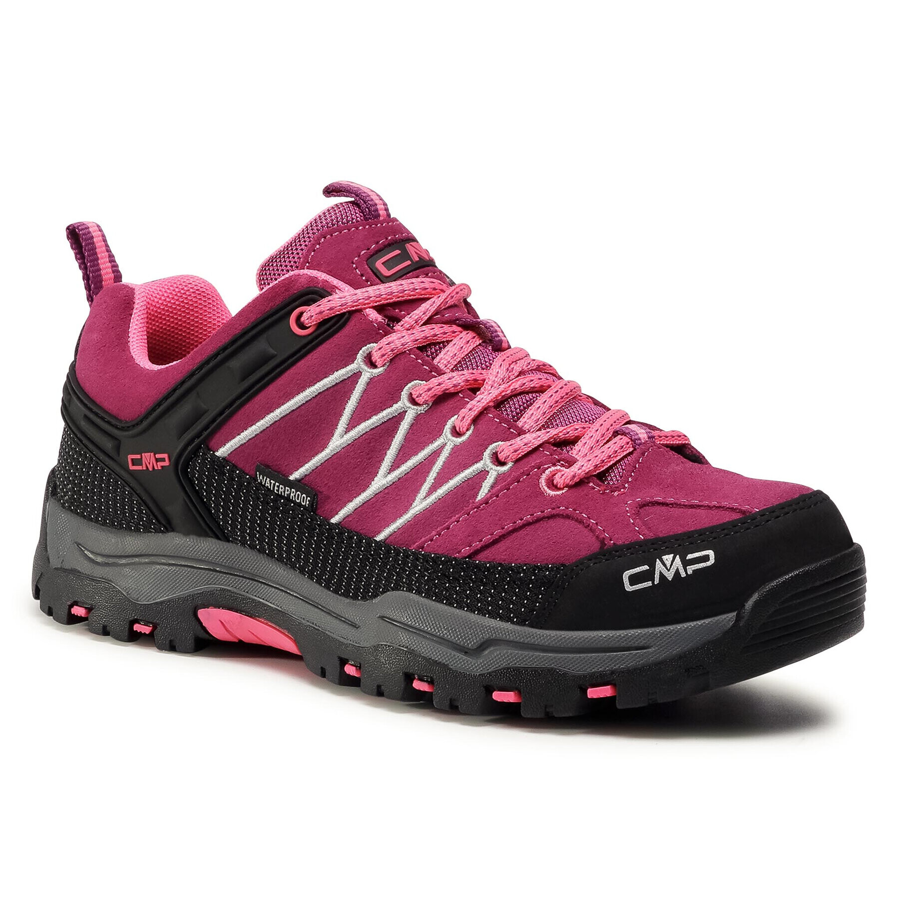 CMP Trekingová obuv Kids Rigel Low Trekking Shoes Wp 3Q13244J Ružová - Pepit.sk